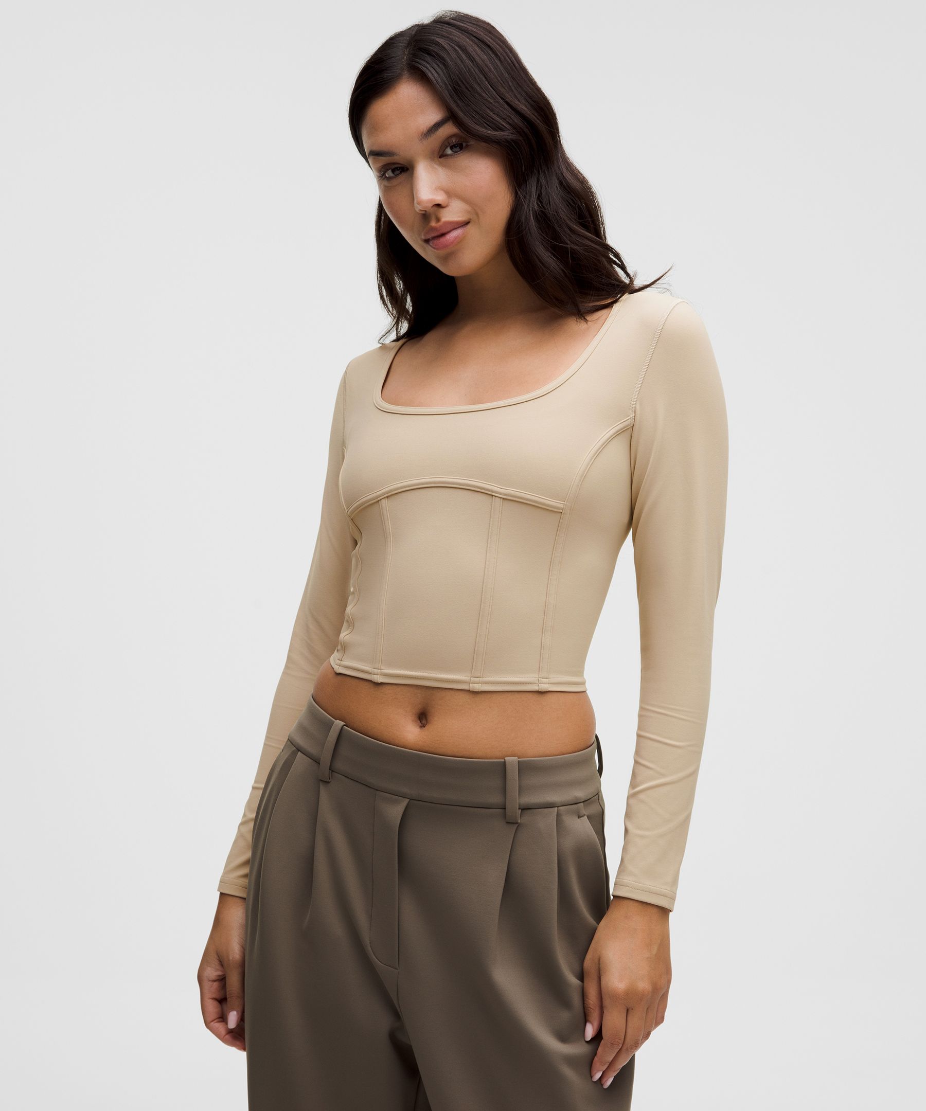 Lululemon Waist-seamed Nulu Long-sleeve Shirt