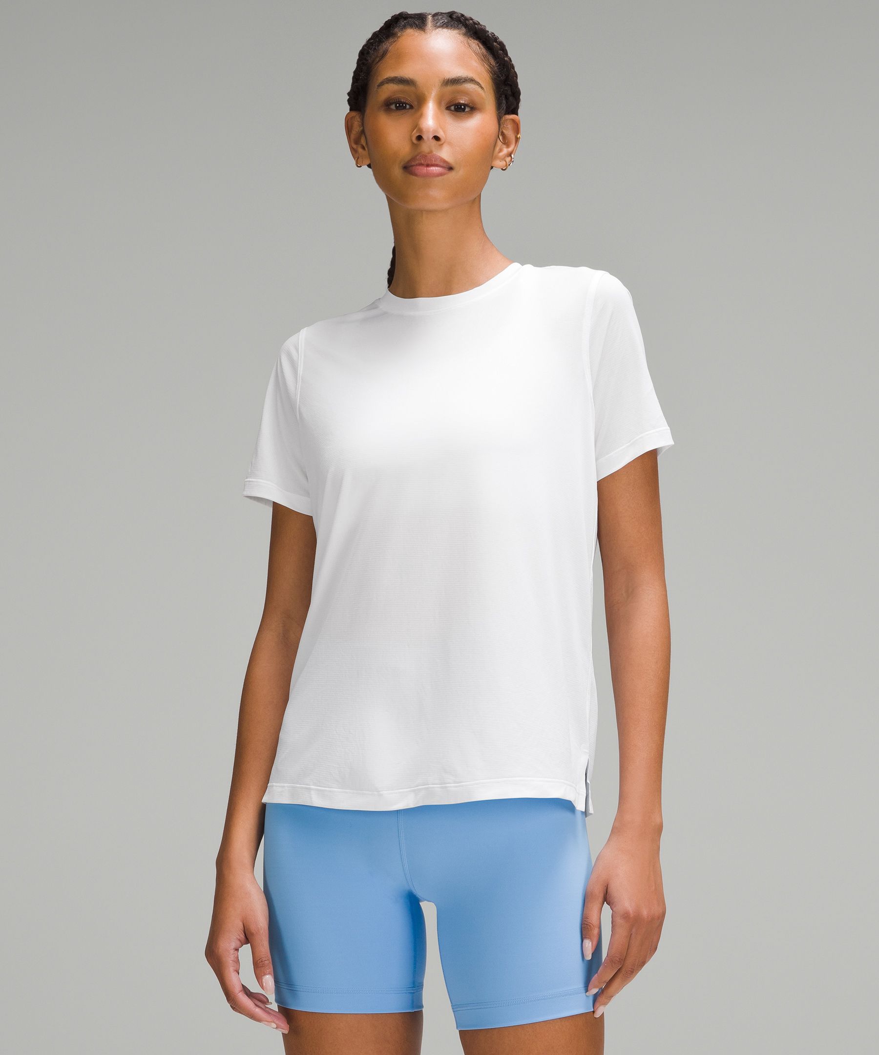 Shop Lululemon Ultralight Hip-length T-shirt