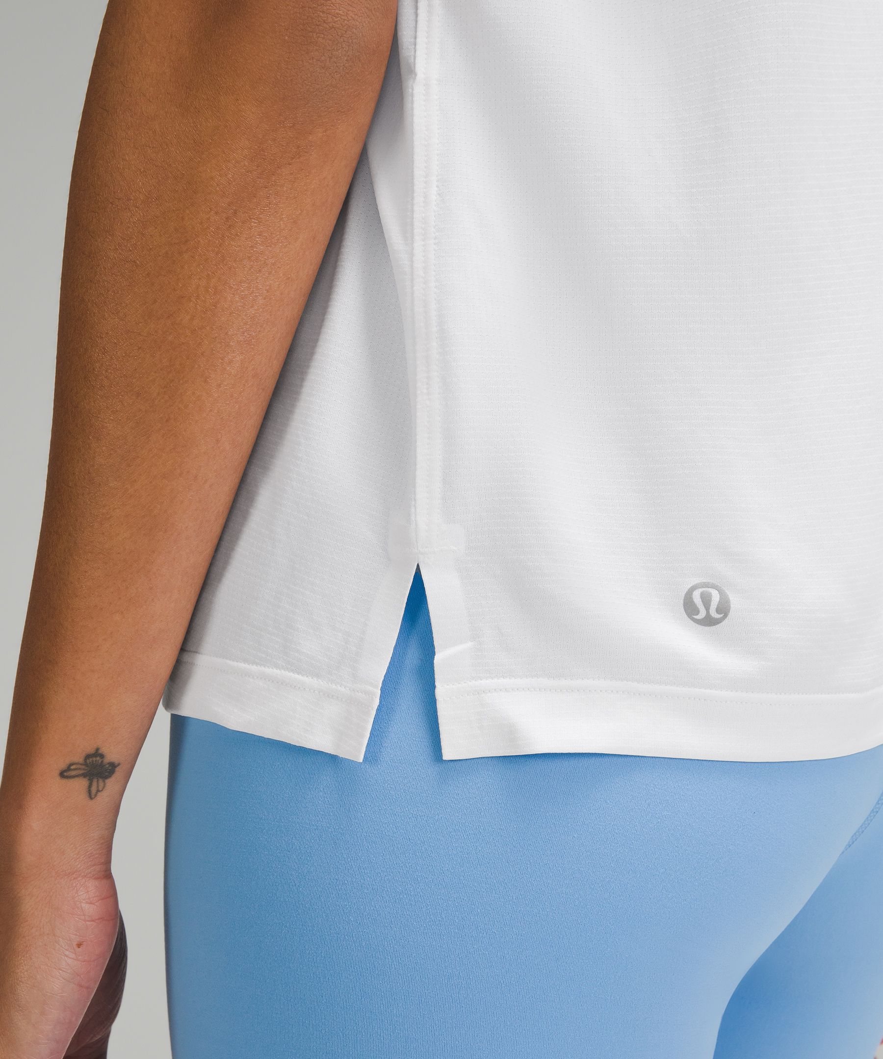 Shop Lululemon Ultralight Hip-length T-shirt