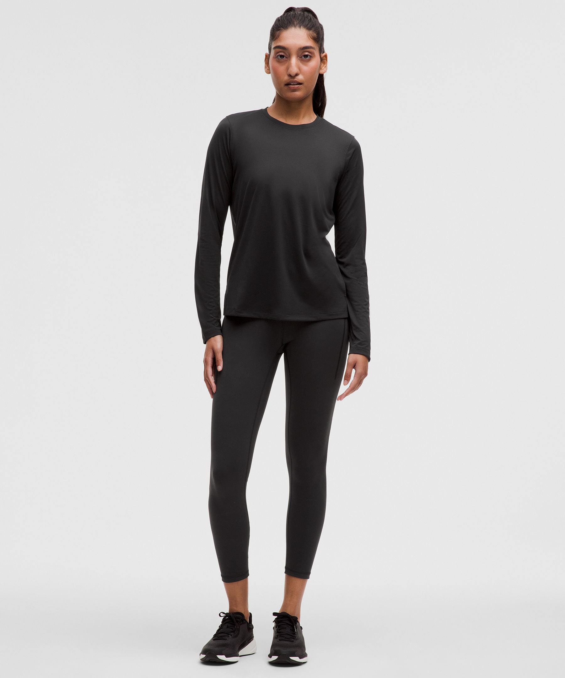 Mesh Panelled Running Long-Sleeve Shirt