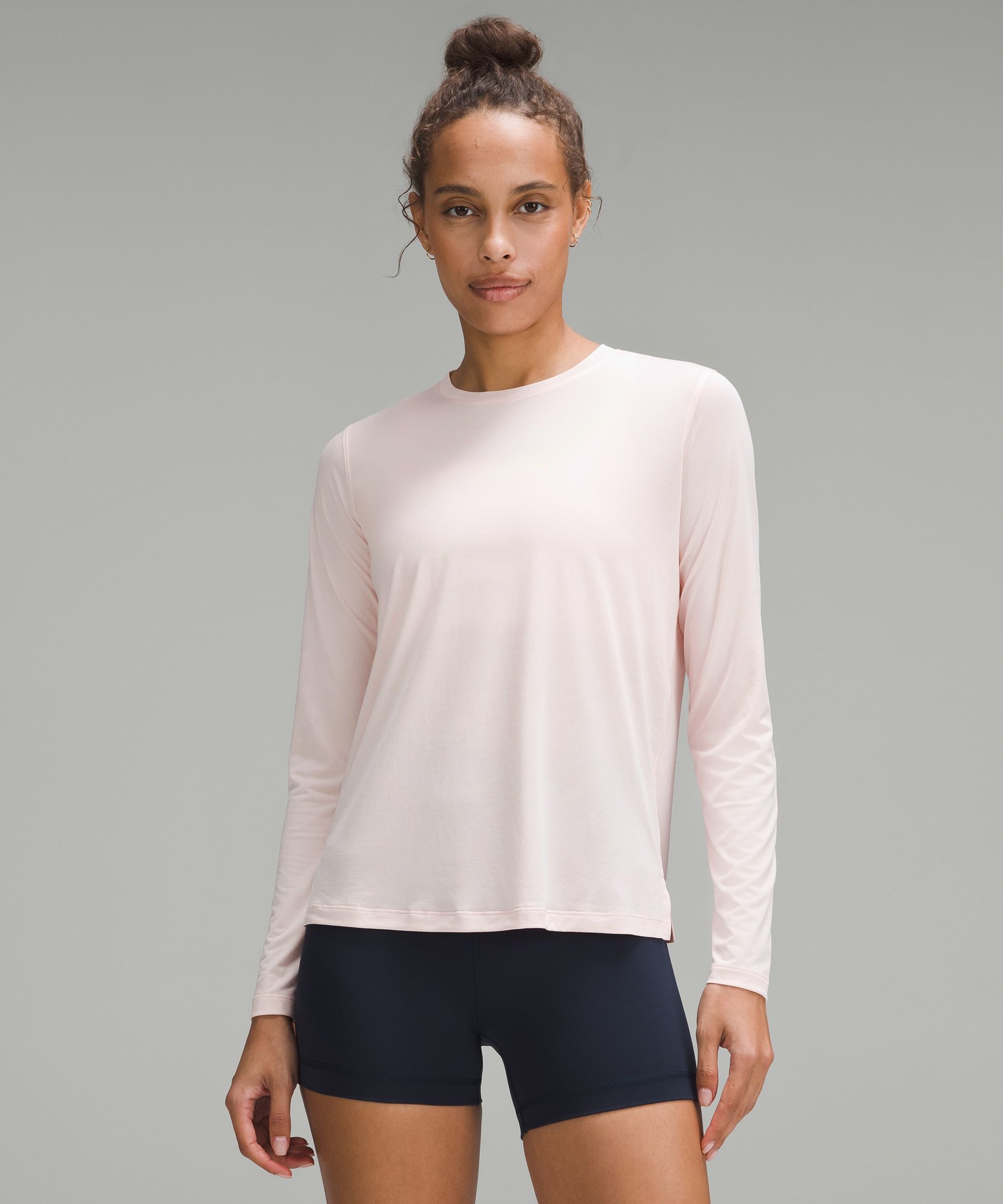 White Lululemon Long Sleeve Shirt