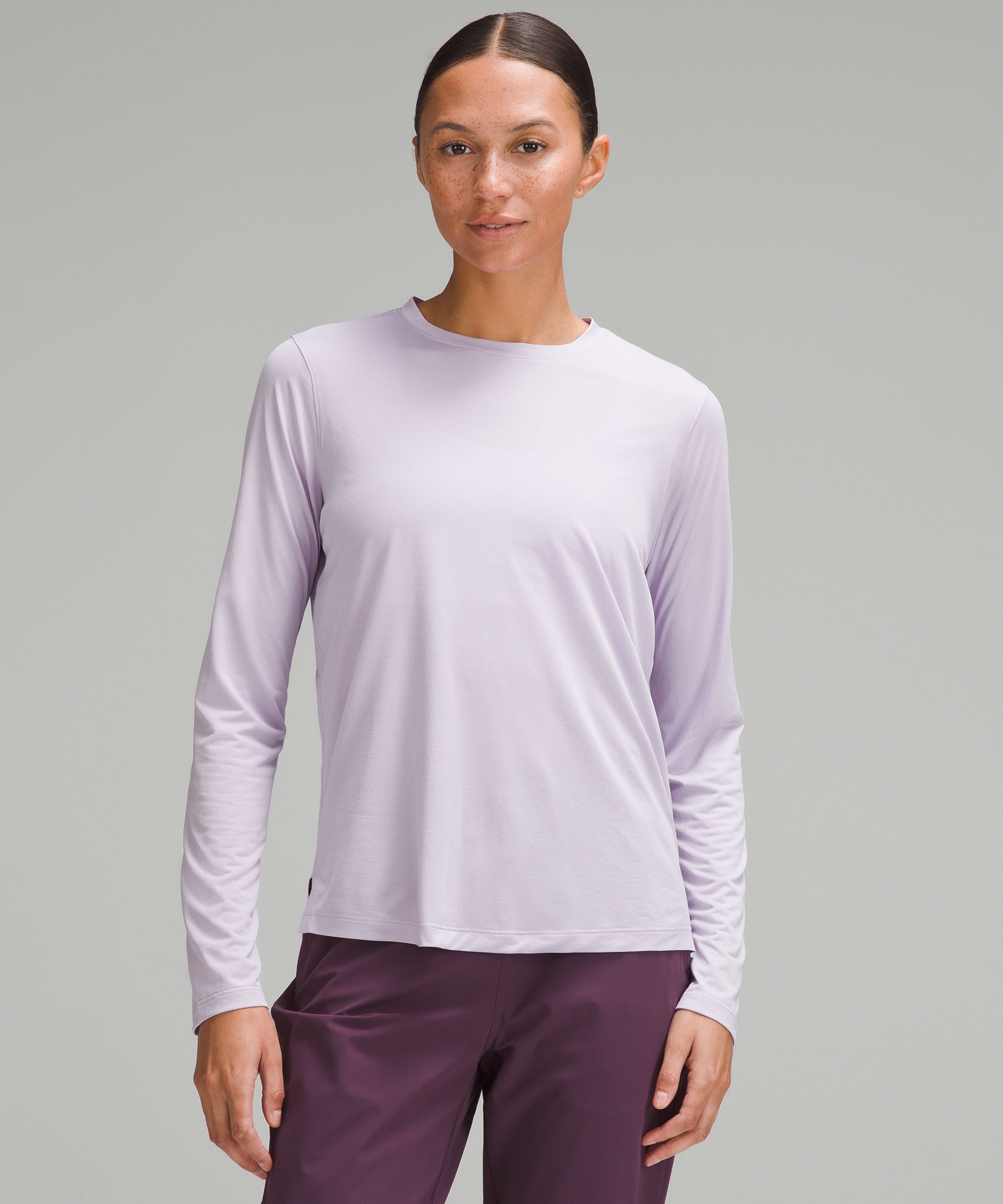 Sexy Dance Women T-shirt Long Sleeve Sweatshirt Crew Neck Pullover Warm Tops  Pink XL 