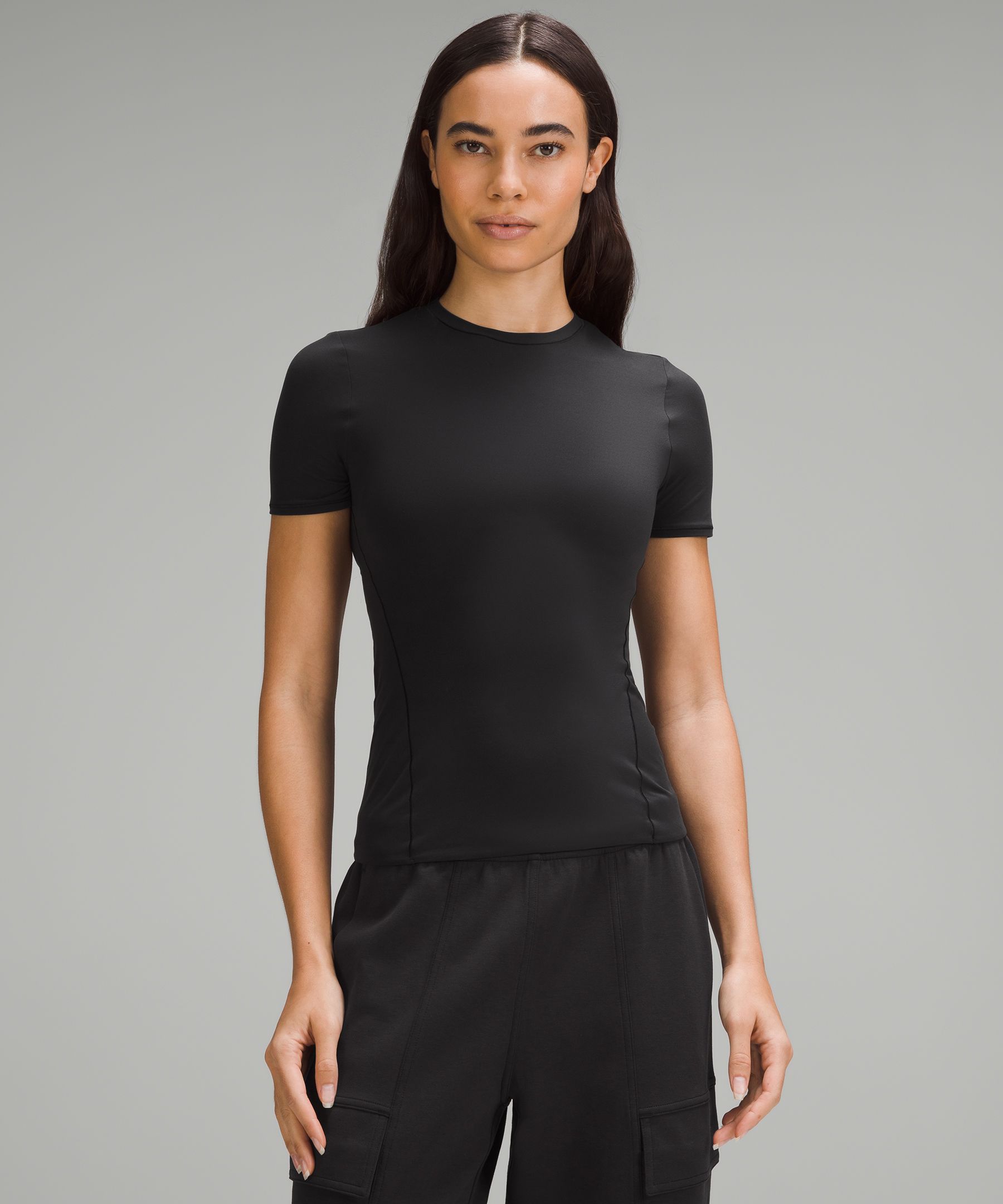 Lululemon athletica Wundermost Ultra-Soft Nulu Short-Sleeve Crew