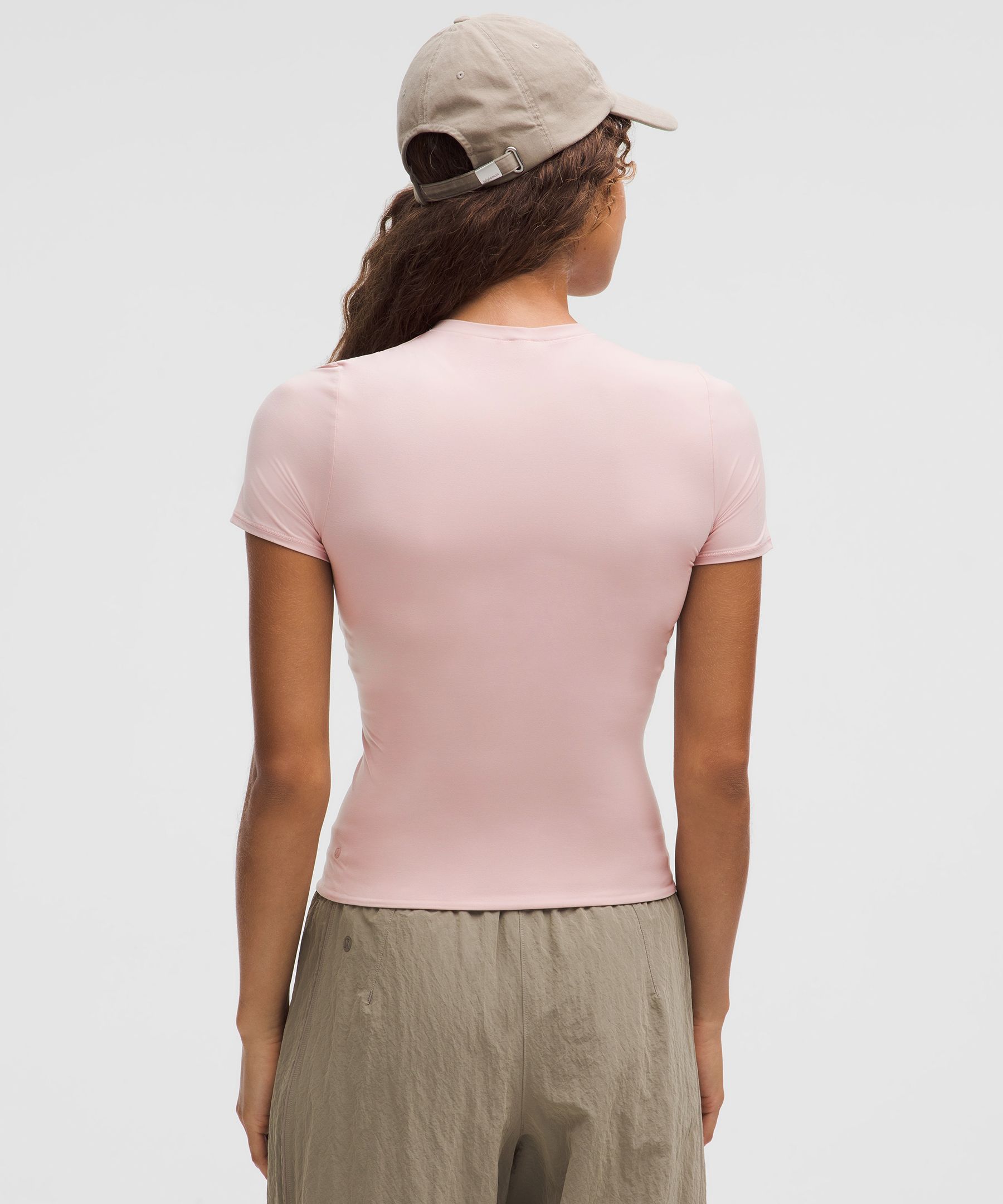 Lululemon Wundermost Ultra-soft Nulu Hip-length Crewneck Shirt