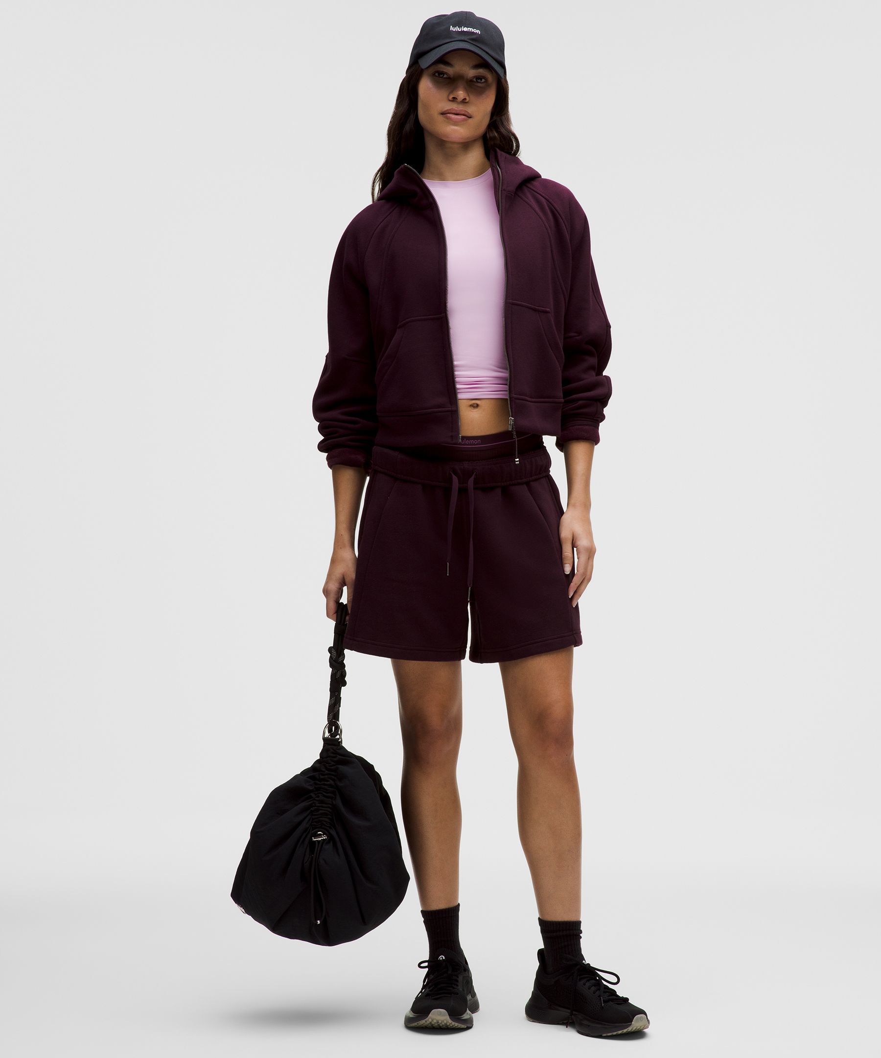 Lululemon Wundermost Ultra-soft Nulu Hip-length Crew Short-sleeve Shirt