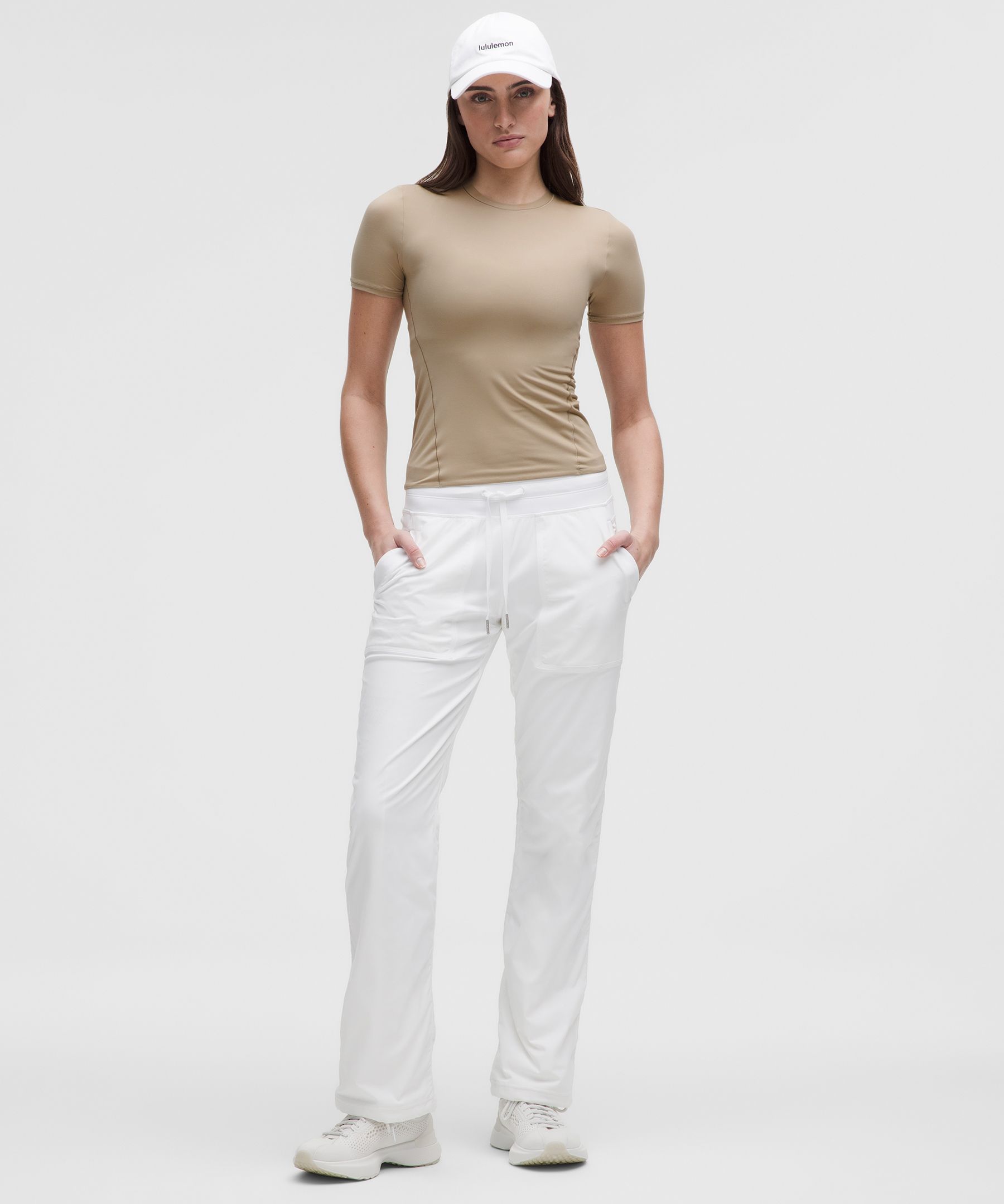 LULULEMON WUNDERMOST ULTRA-SOFT NULU HIP-LENGTH CREWNECK SHIRT