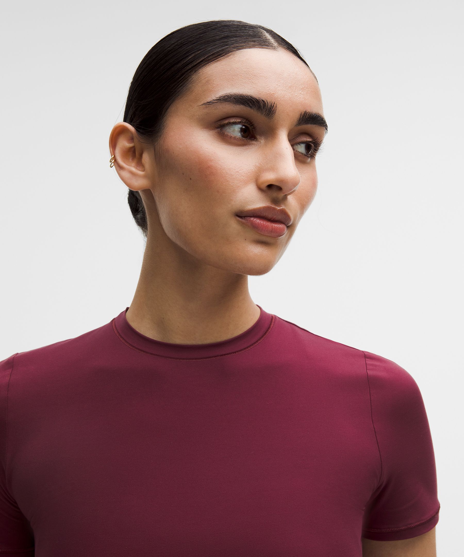 T-shirt col rond Wundermost longueur hanche en Ultra-Soft Nulu