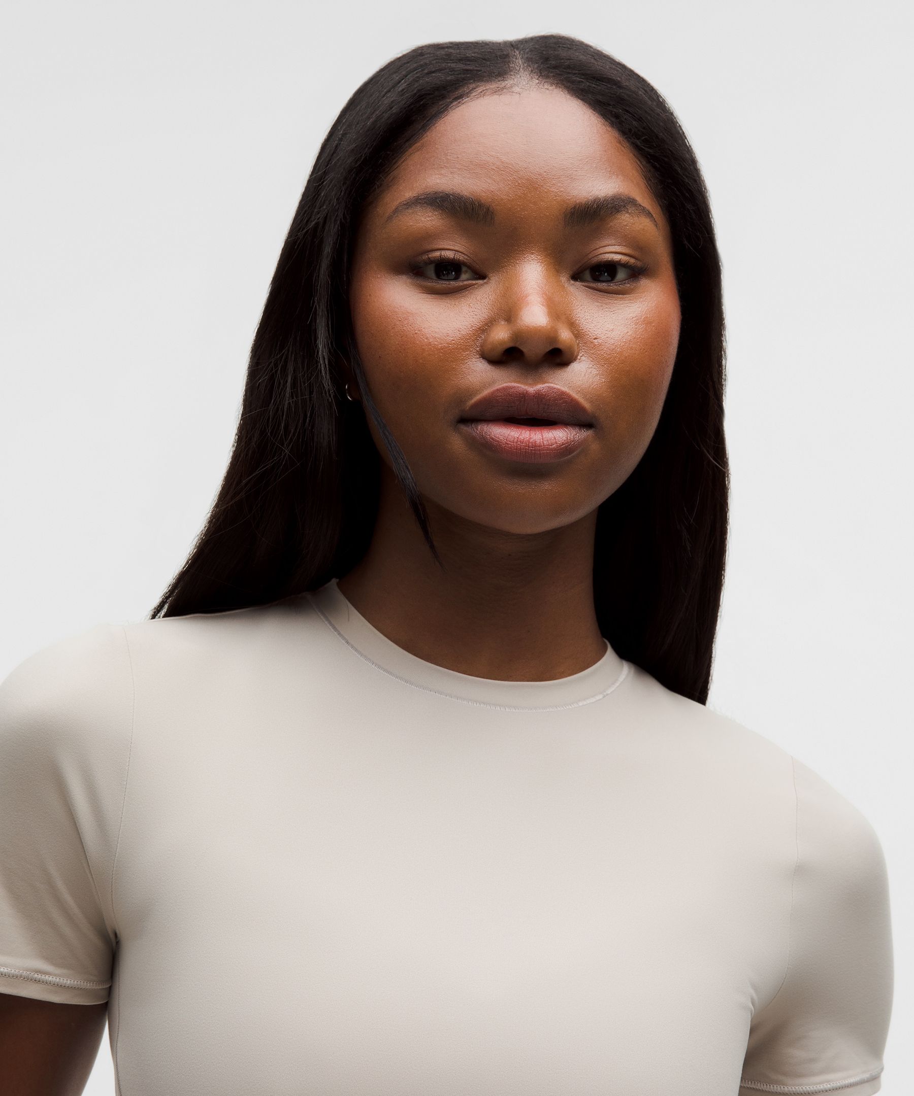 Wundermost Ultra-Soft Nulu Hip-Length Crewneck Shirt