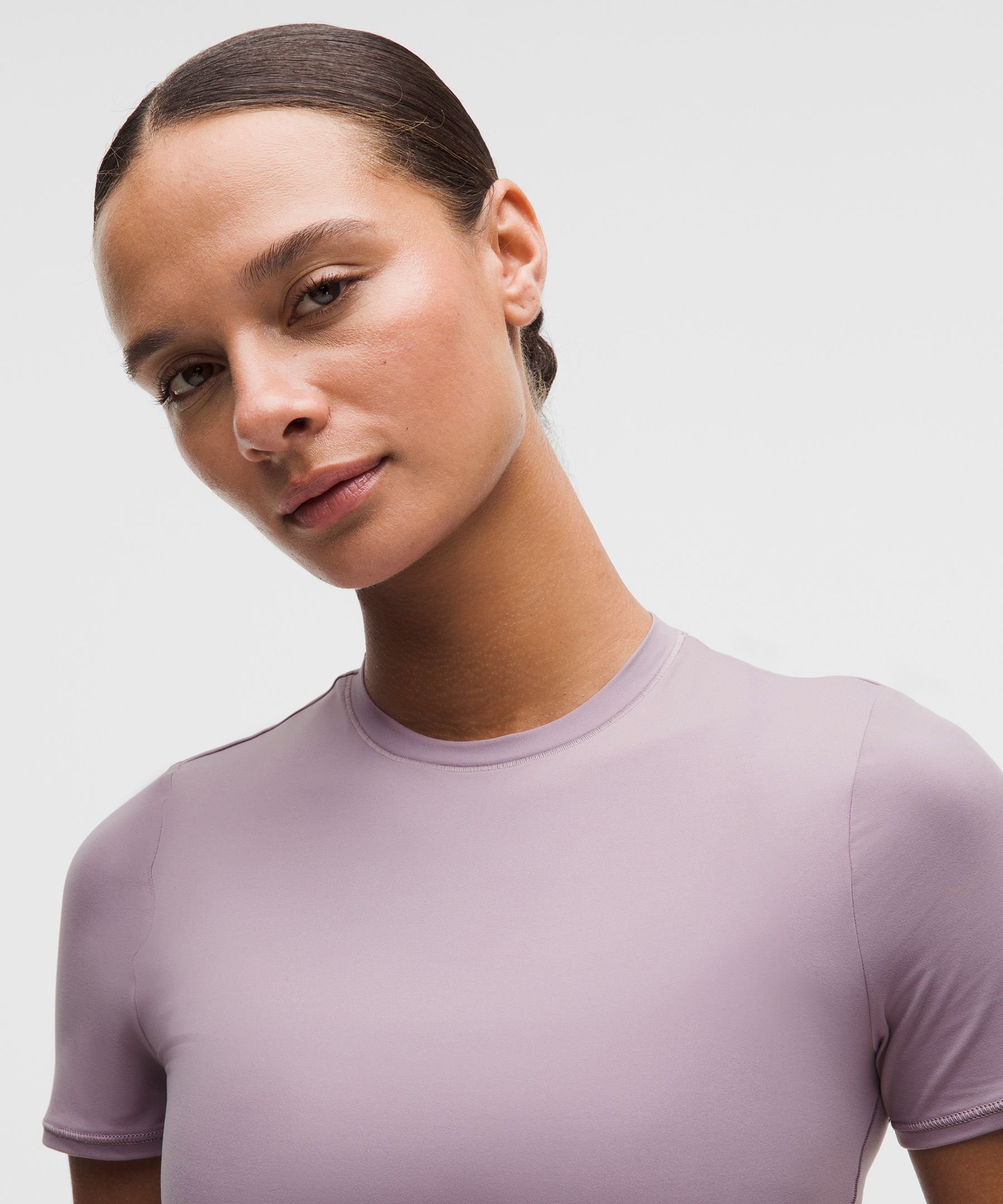 Wundermost Ultra-Soft Nulu Hip-Length Crewneck Shirt