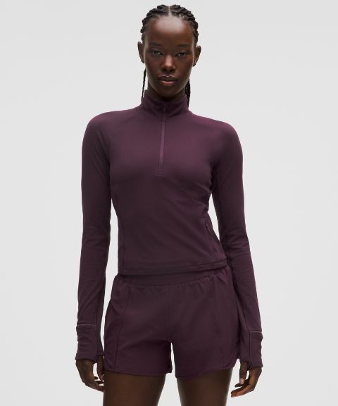 Женская укороченная кофта Lululemon It's Rulu на молнии