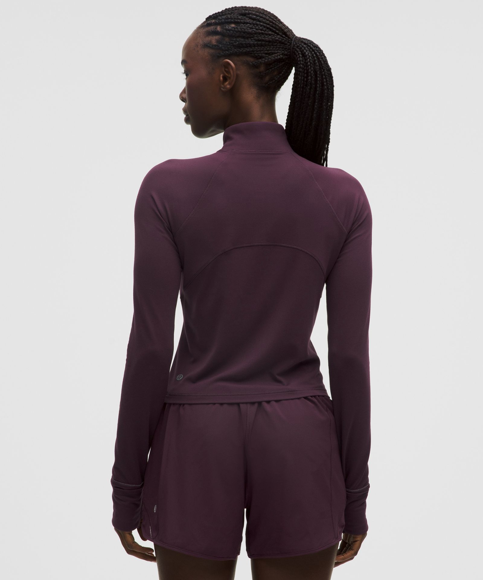 Женская укороченная кофта Lululemon It's Rulu на молнии — фото 3