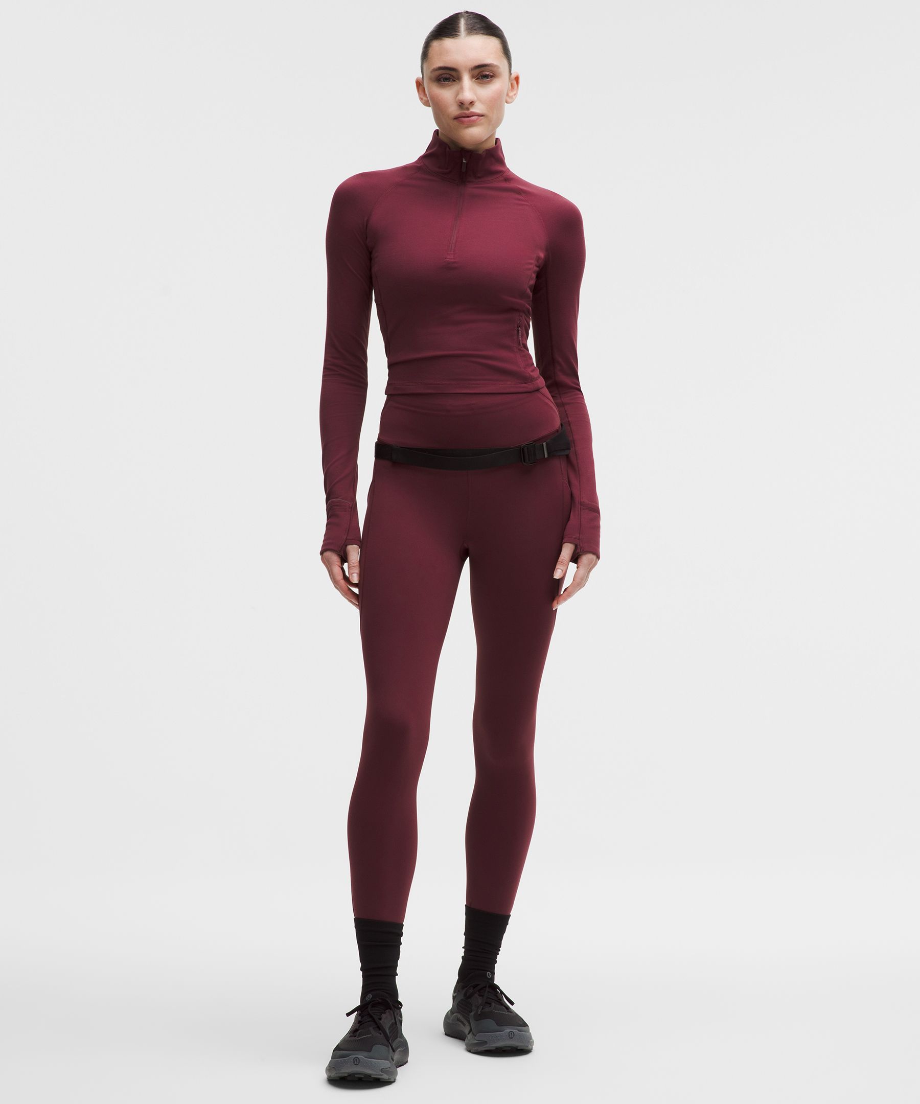 It's Rulu Cropped Half Zip *Updated
