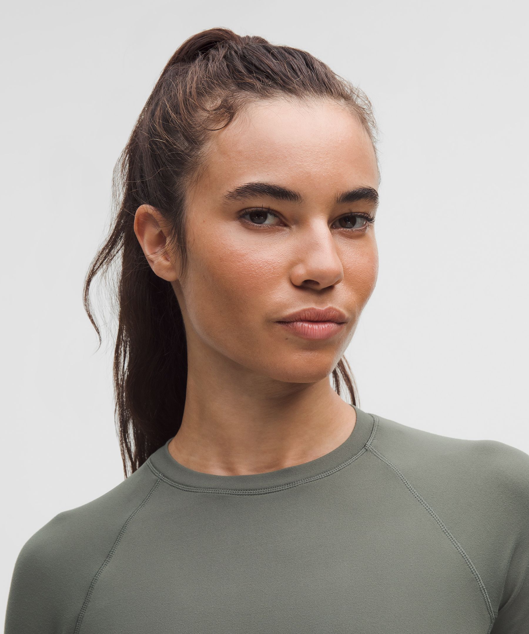 Lululemon It's Rulu Long-sleeve Shirt In Gray