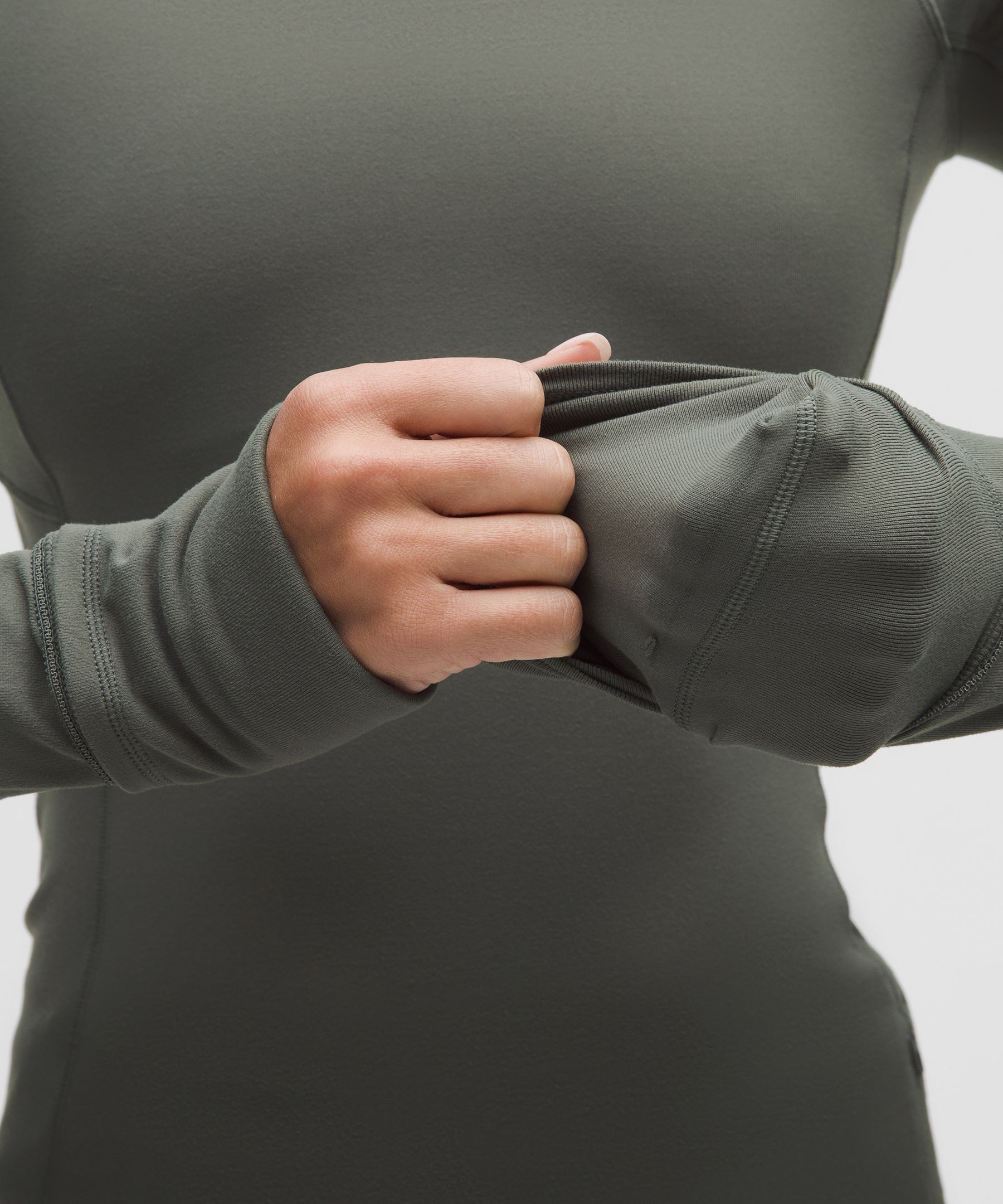 Lululemon It's Rulu Long-sleeve Shirt In Gray