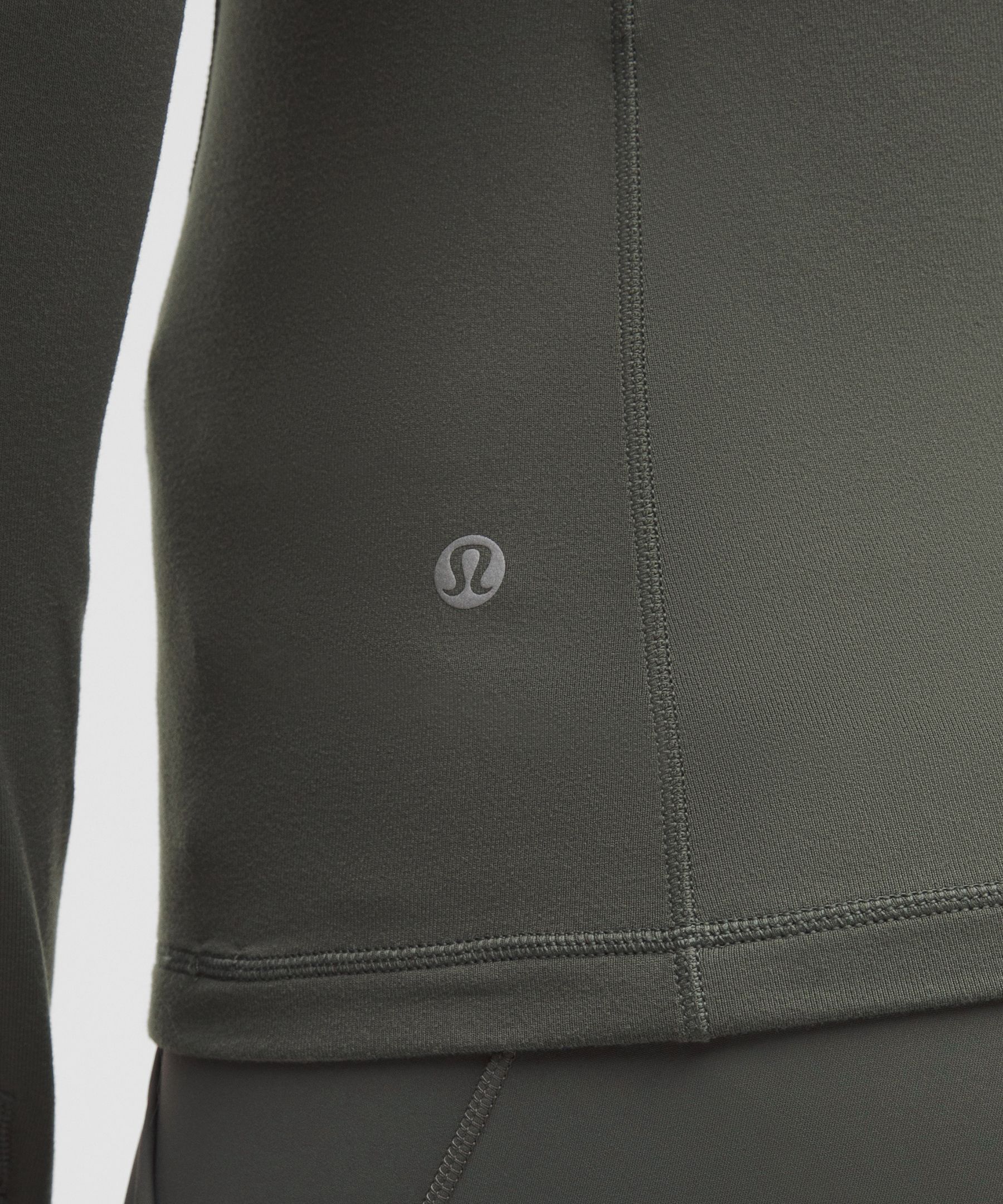 Lululemon It's Rulu Long-sleeve Shirt In Gray