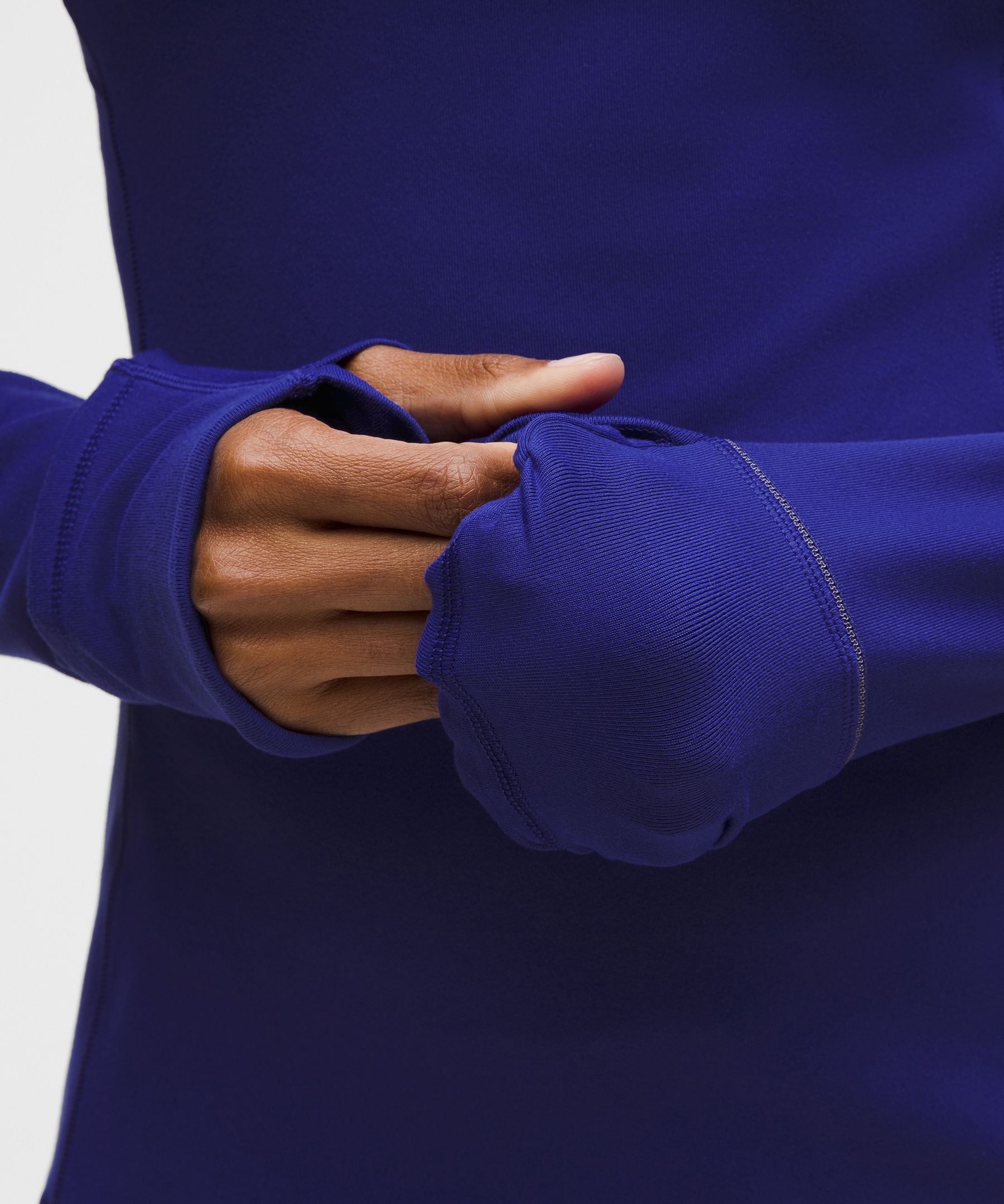 Lululemon It's Rulu Long-sleeve Shirt In Blue