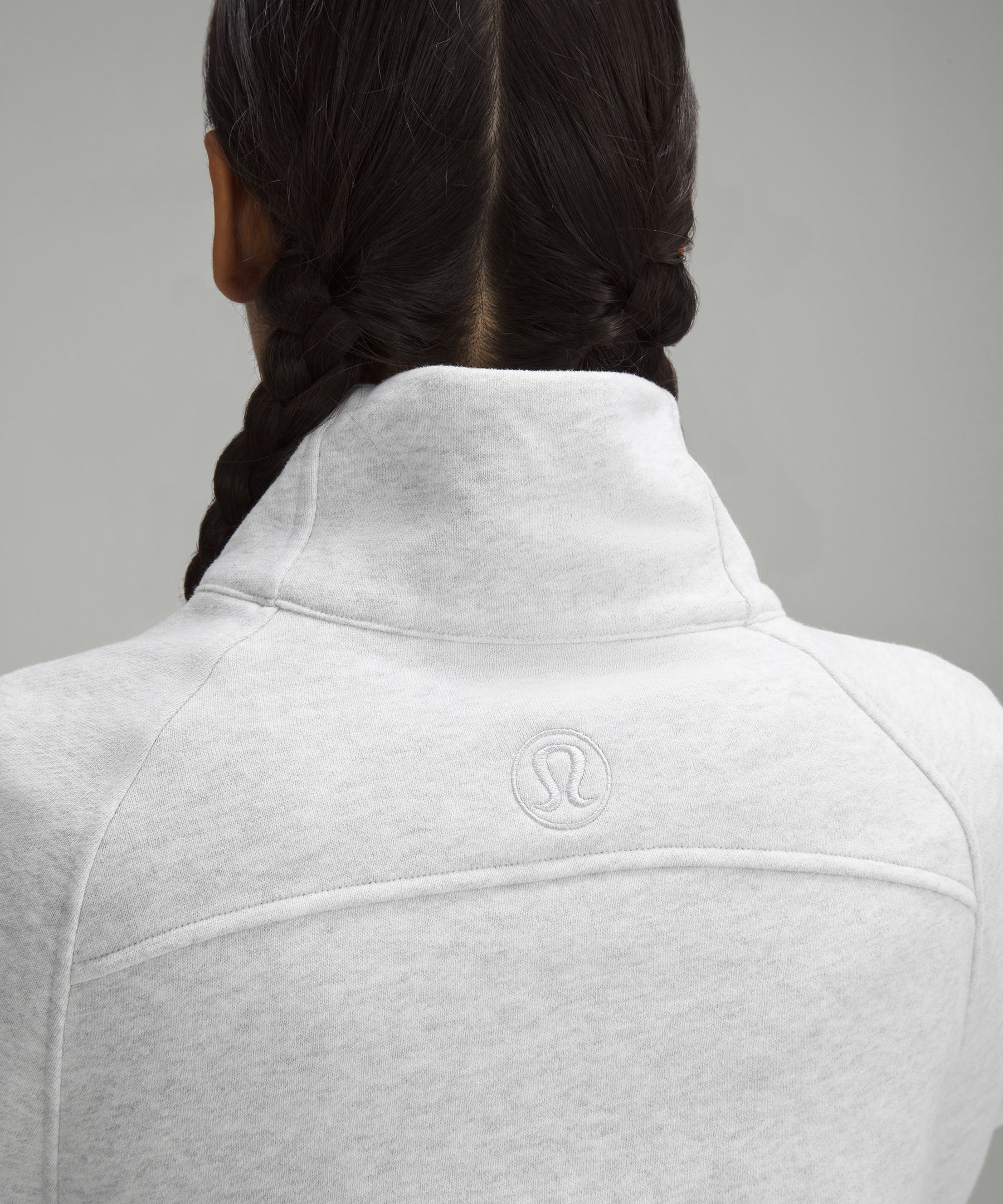 LULULEMON Scuba Funnel Neck cotton-blend sweatshirt