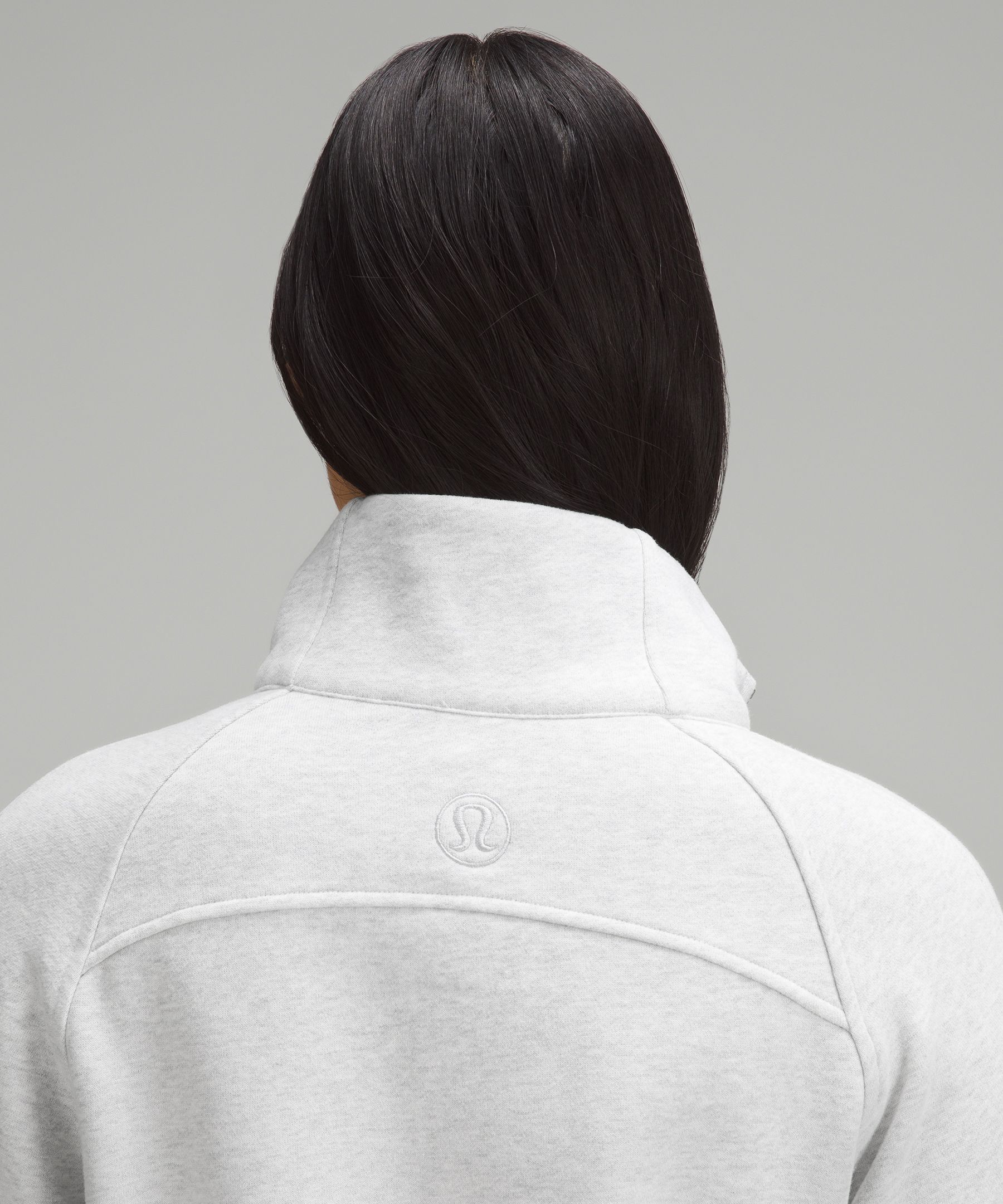 Lululemon Scuba Hoodie *Classic Cotton Fleece - Heathered Light