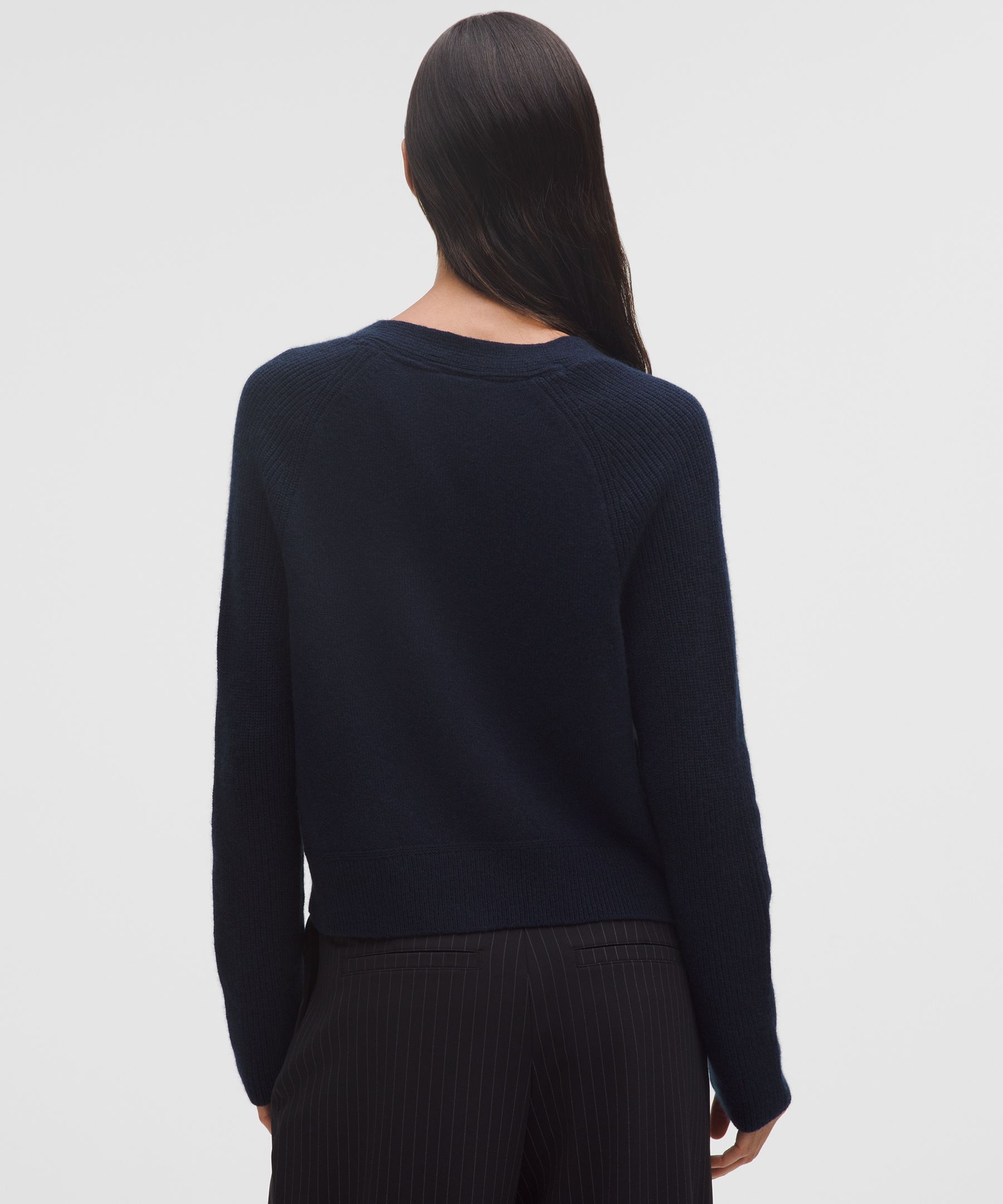 Lululemon Cashmere Slim-fit Cardigan