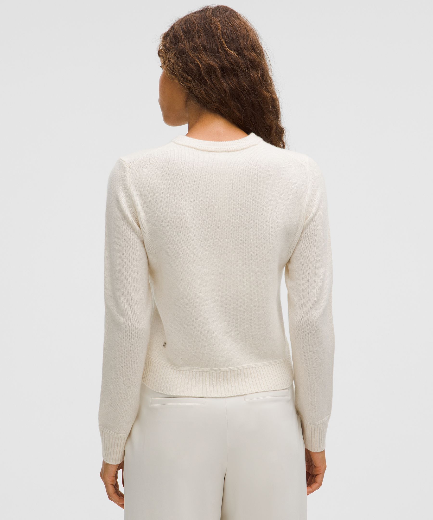Lululemon Cashmere Slim-fit Crewneck Sweater