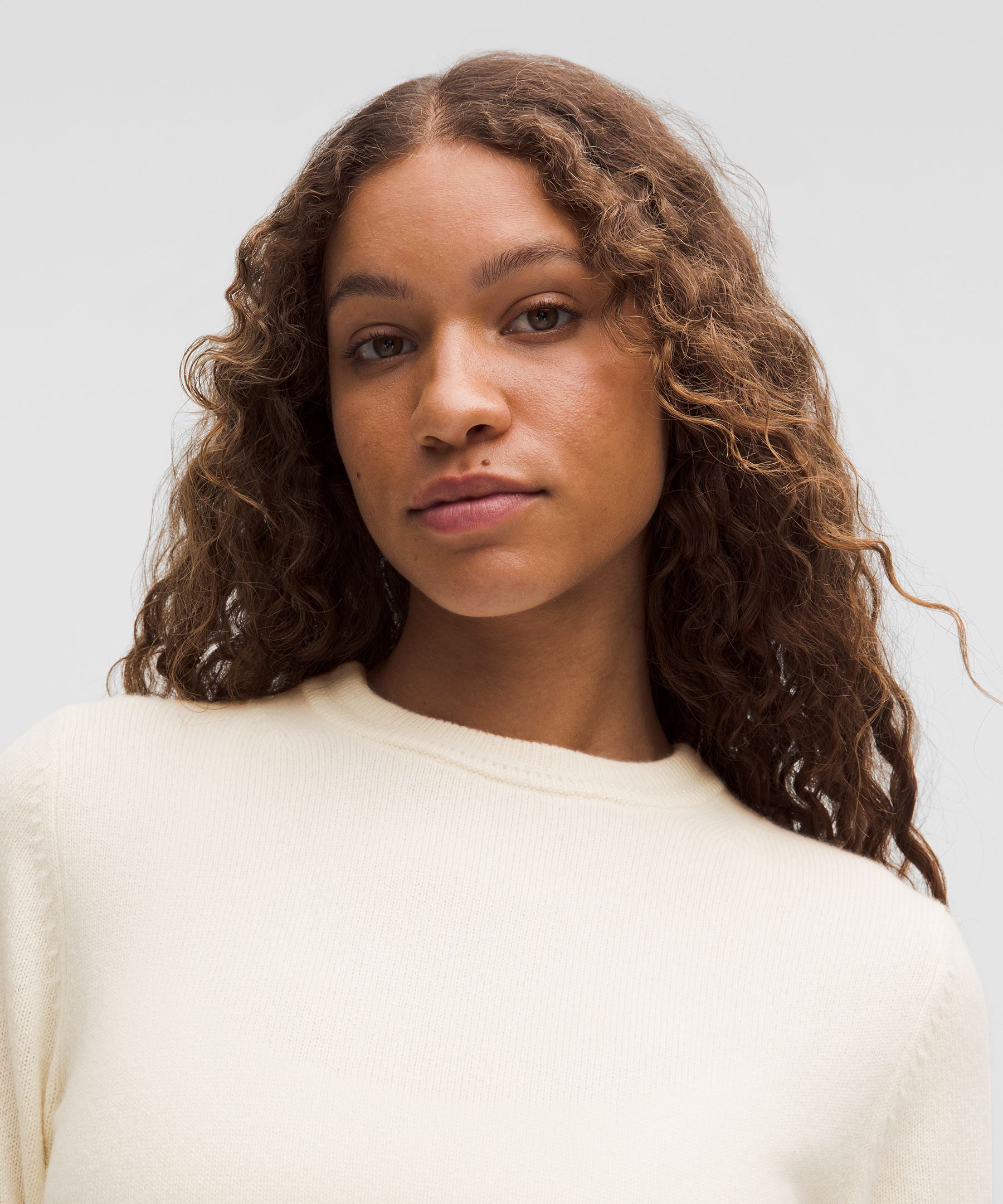 Lululemon Cashmere Slim-fit Crewneck Sweater