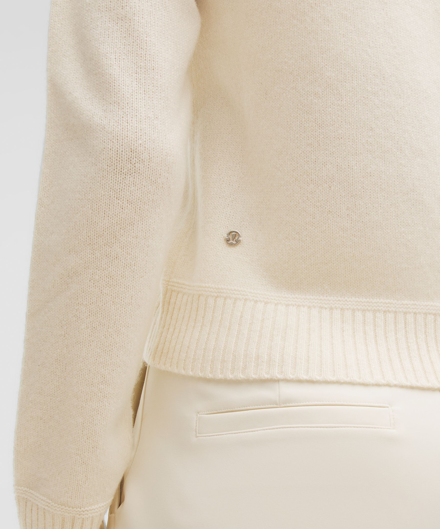 Lululemon Cashmere Slim-fit Crewneck Sweater