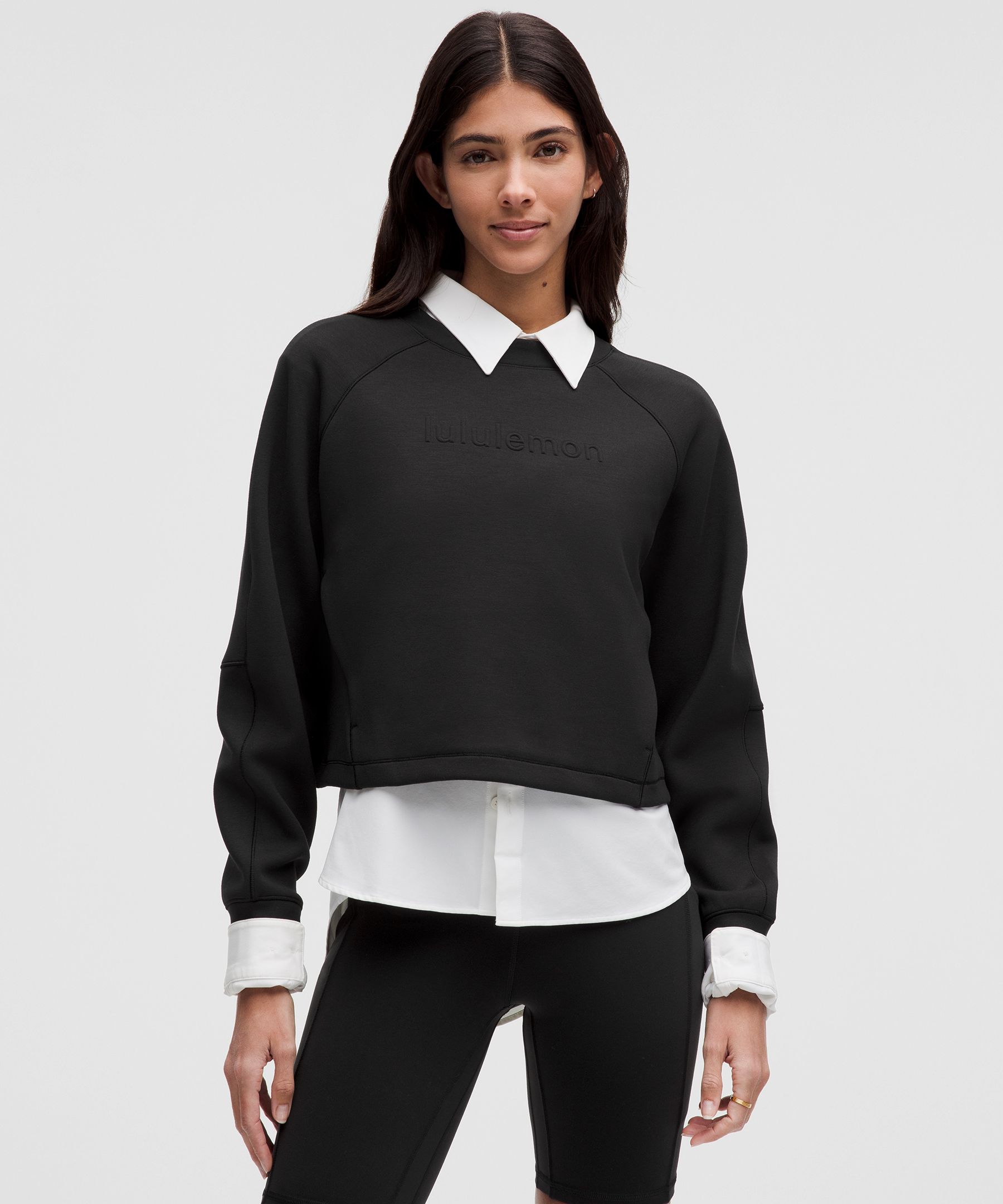 Smooth Spacer Cropped Pullover *Graphic | Women's Hoodies & Sweatshirts