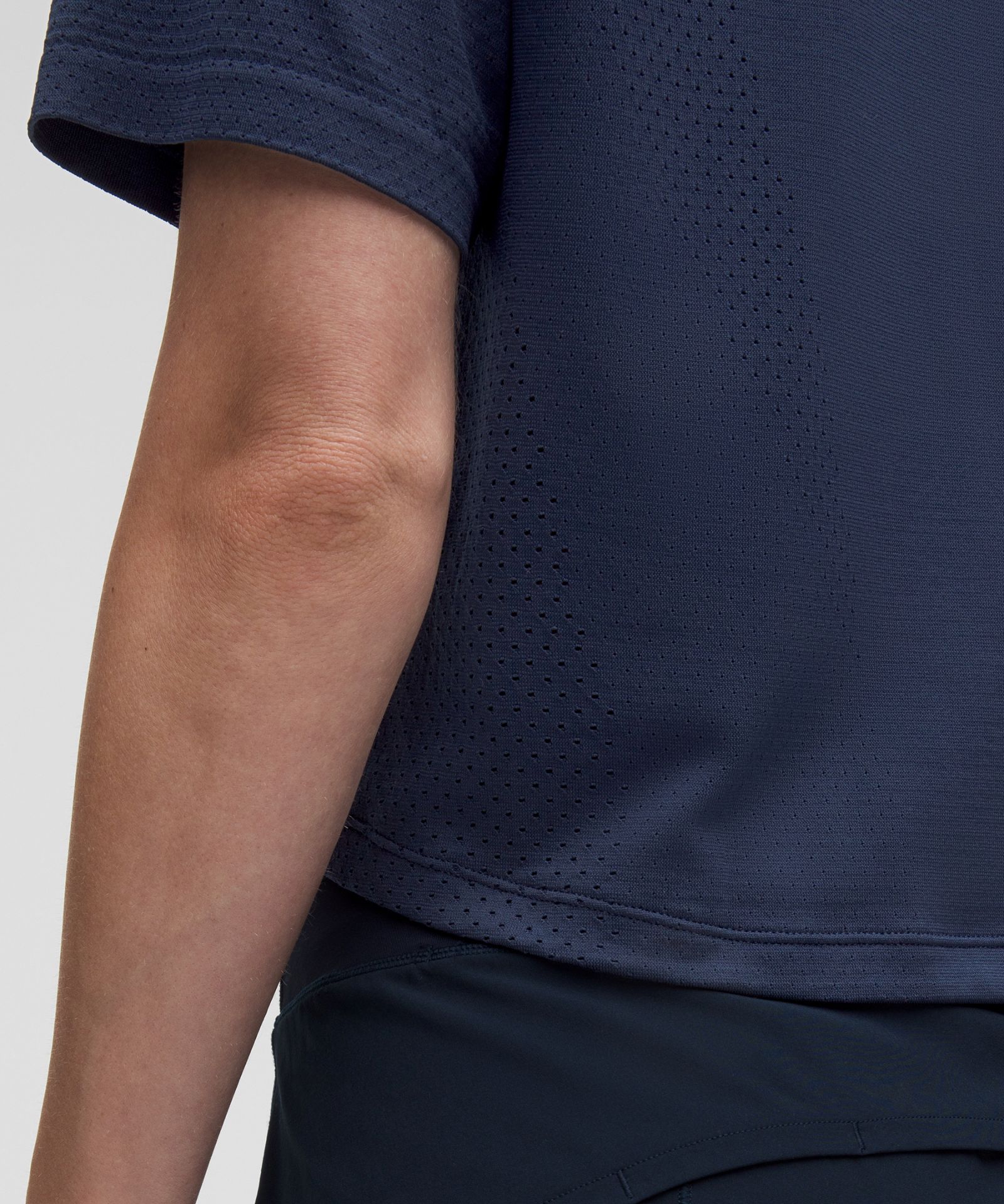Lululemon Swiftly High-Low Cropped Short-Sleeve Shirt — фото 5