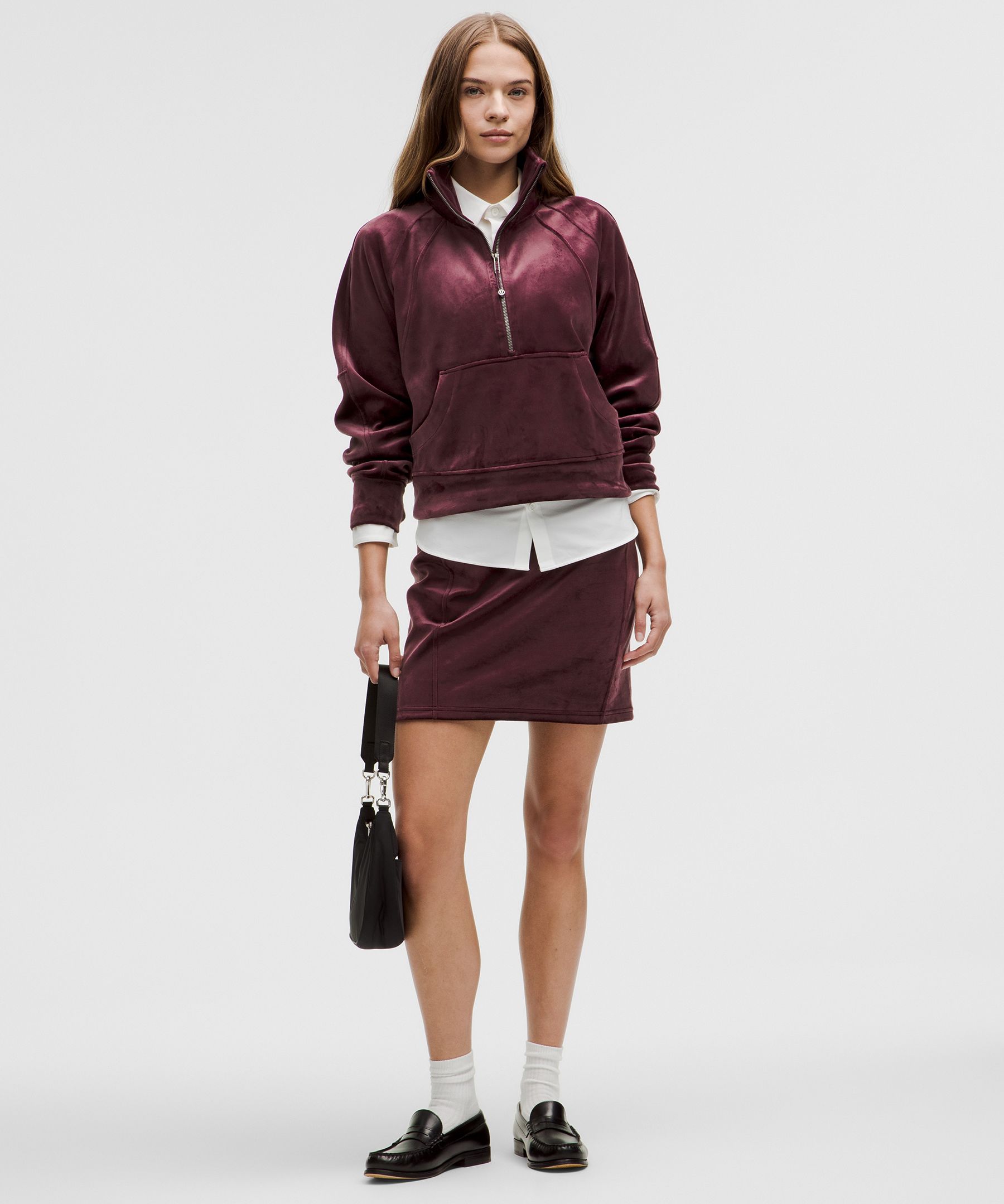 Thumbnail of Scuba Oversized Funnel-Neck Half Zip 
Velvet