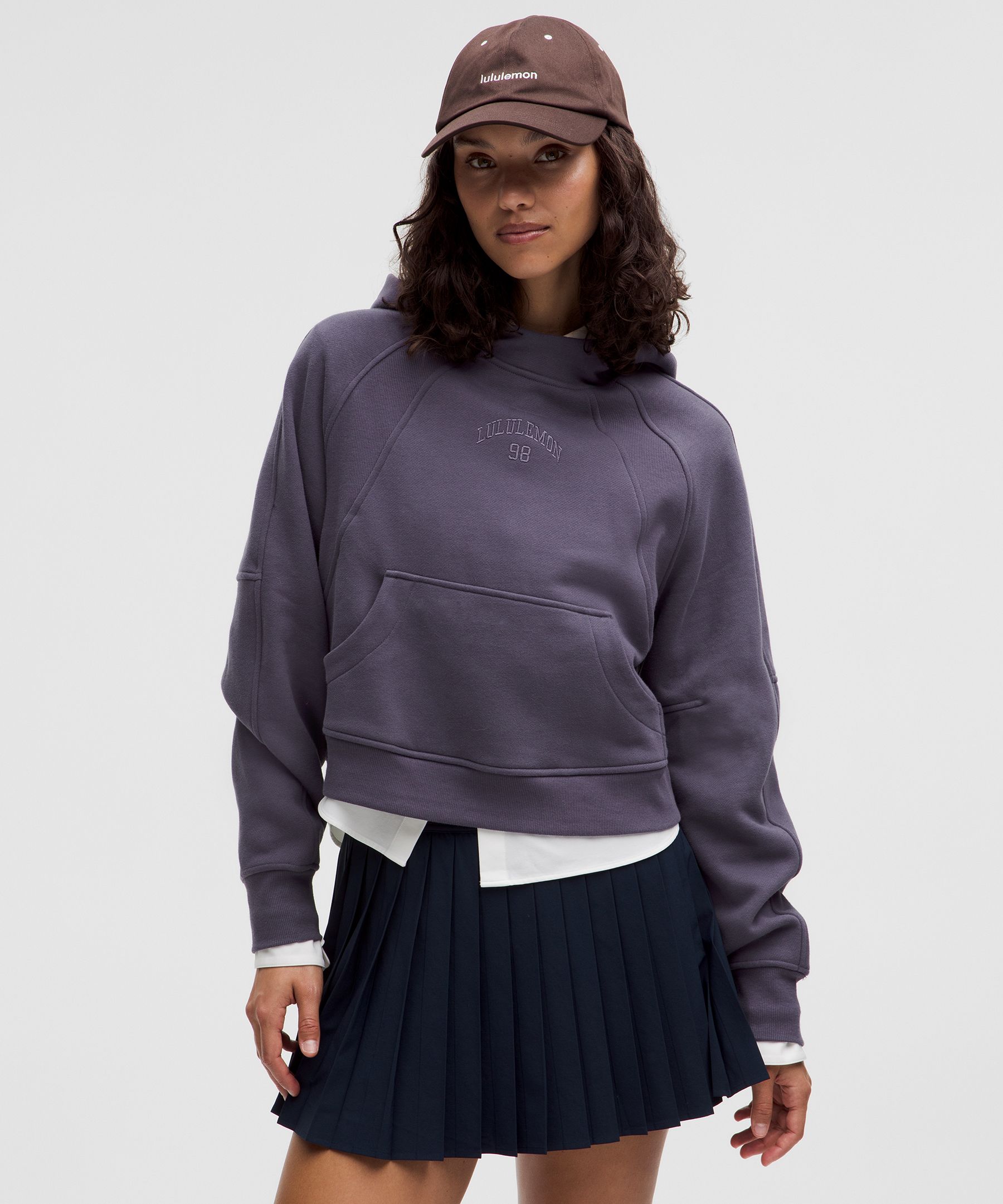 Scuba Oversized Hoodie 98 - Purple