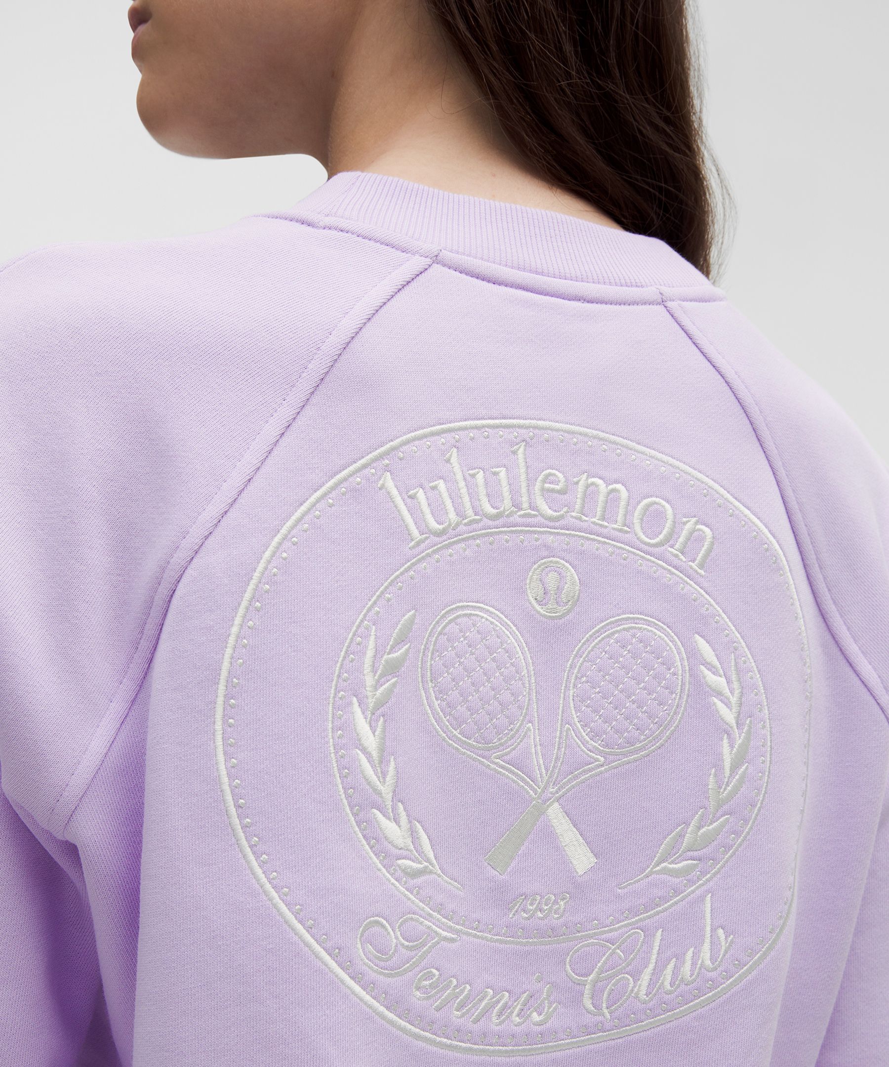 Lululemon Cotton French Terry Crewneck Pullover Tennis Club