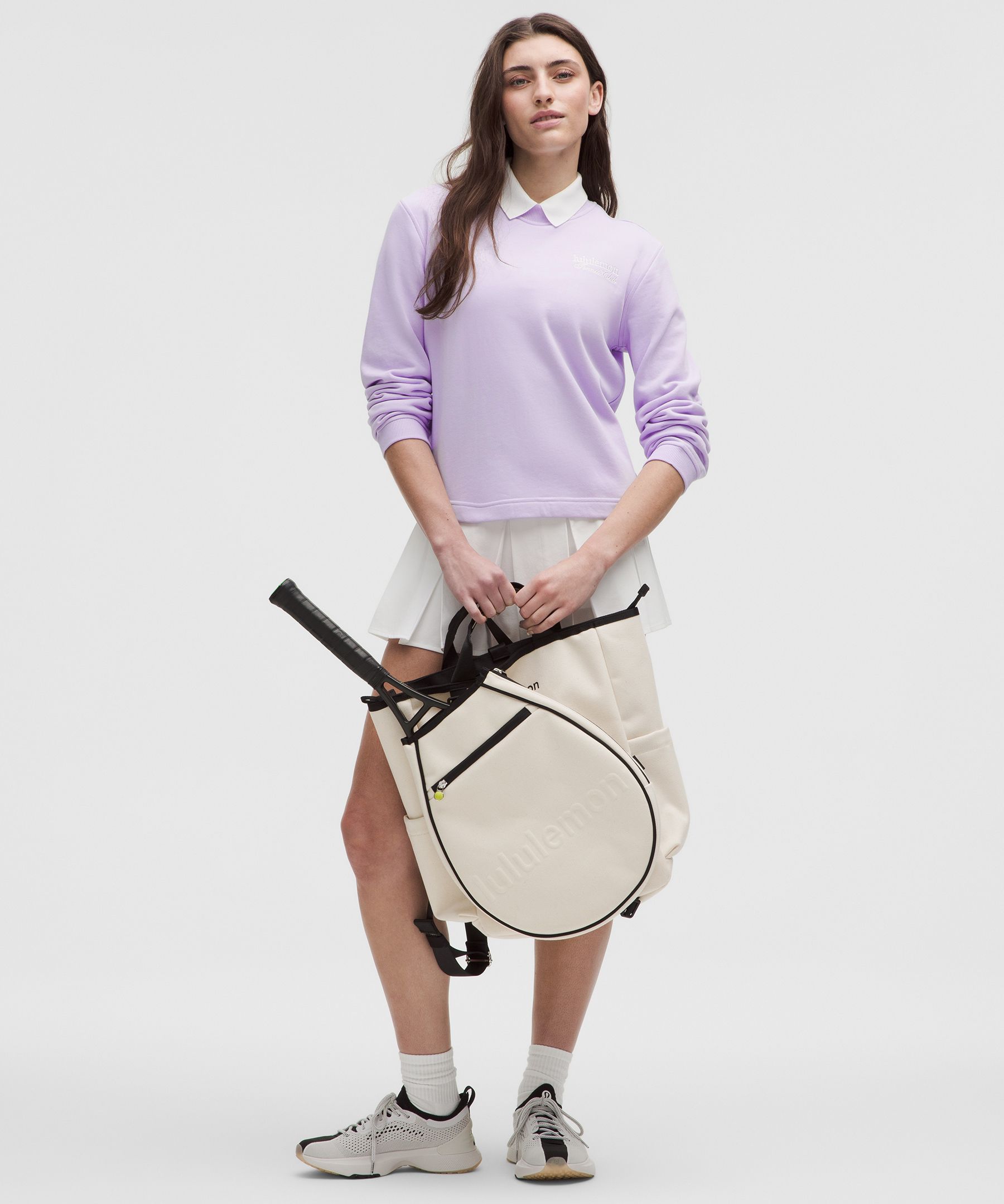 Lululemon Cotton French Terry Crewneck Pullover Tennis Club