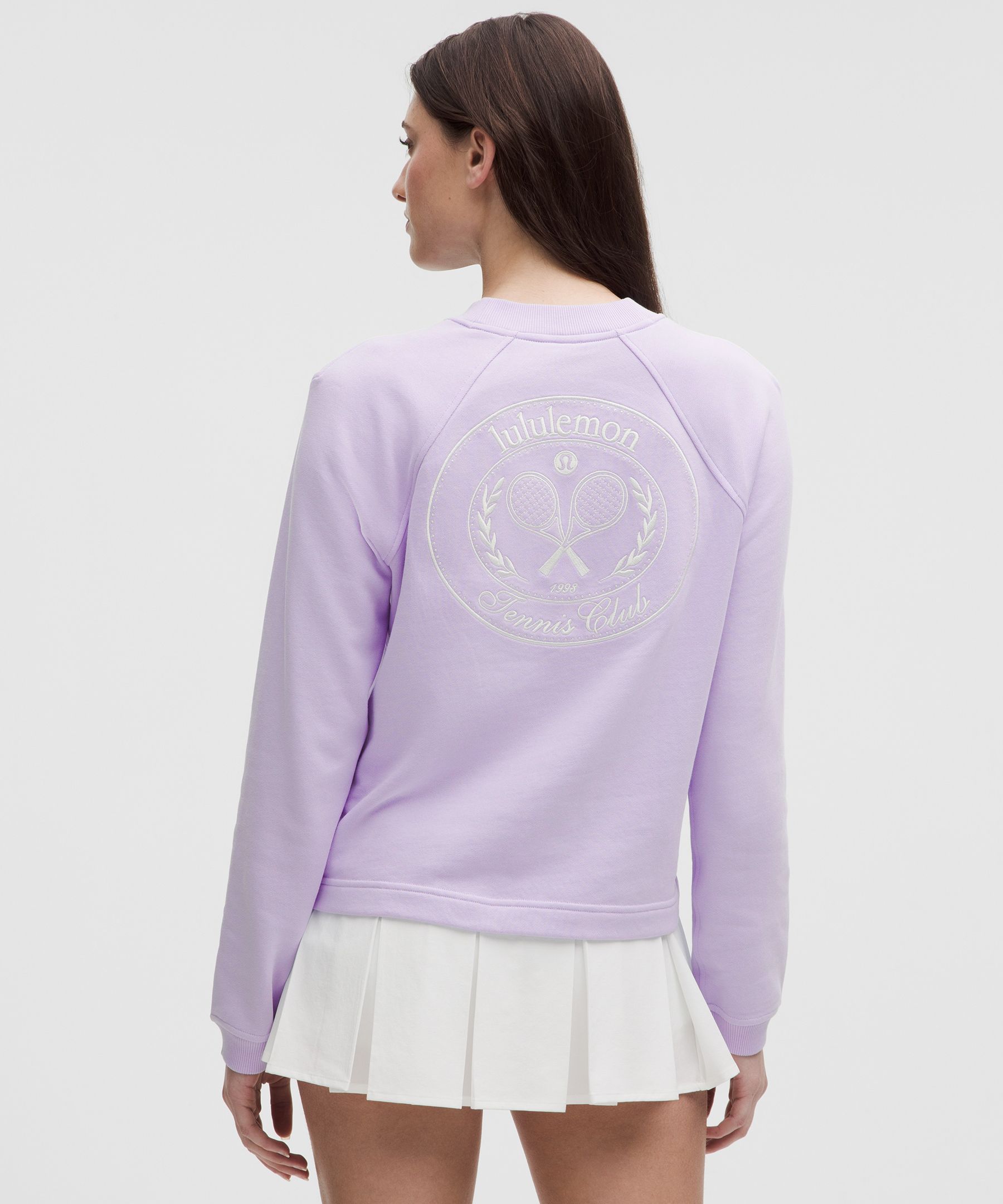Lululemon Cotton French Terry Crewneck Pullover Tennis Club