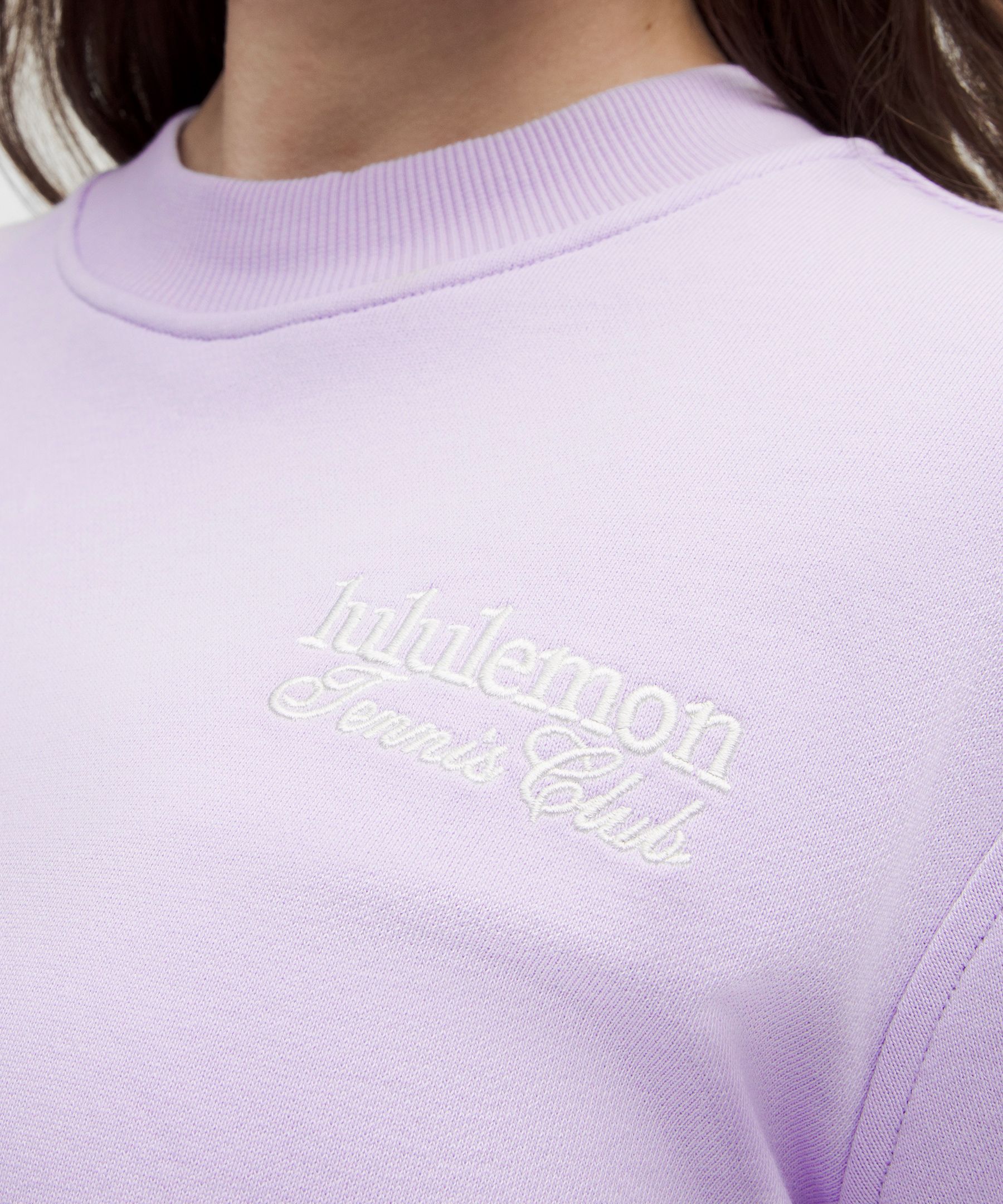 Lululemon Cotton French Terry Crewneck Pullover Tennis Club