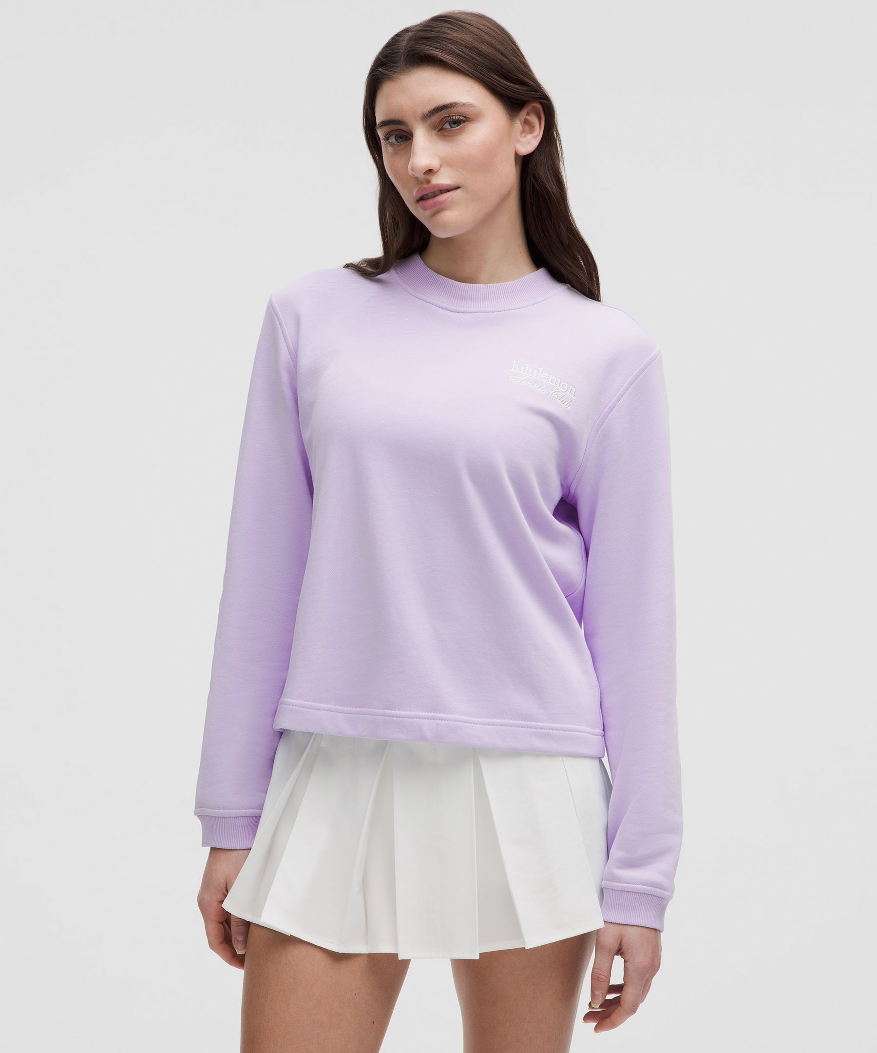 Lululemon Cotton French Terry Crewneck Pullover Tennis Club