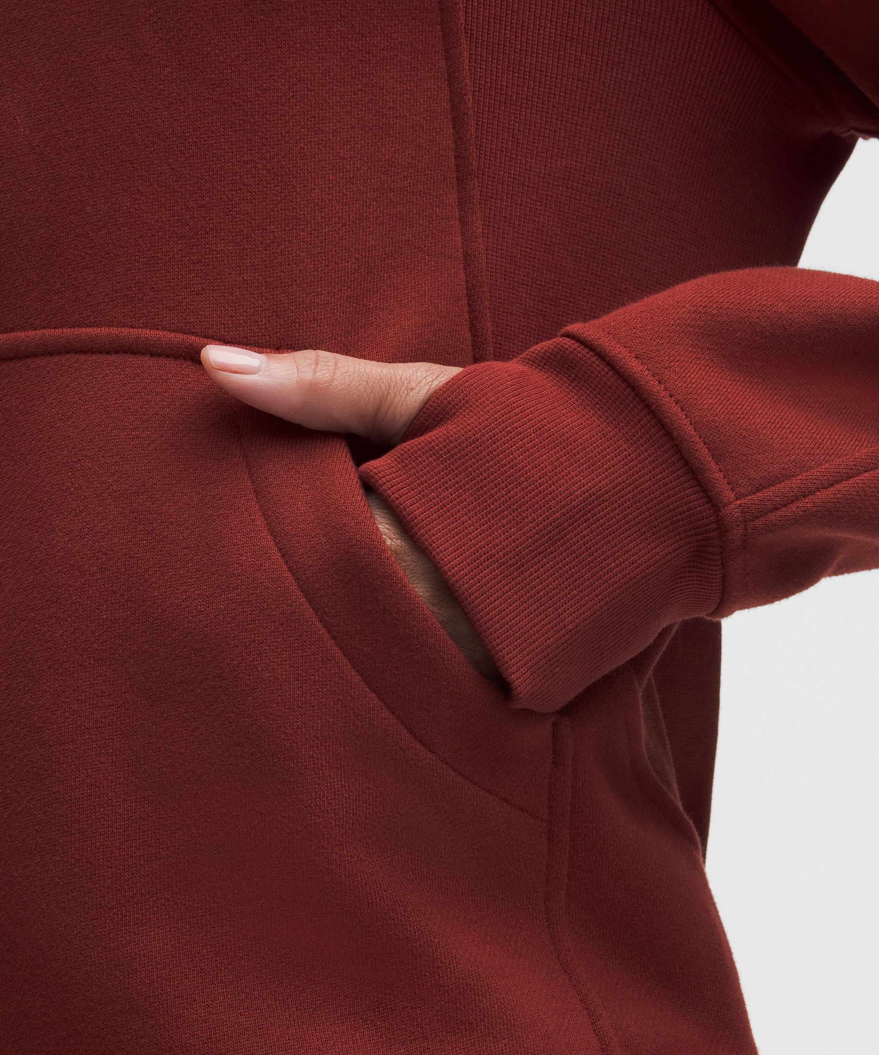 Scuba Oversized Funnel-Neck Half Zip *Long | Women's Hoodies & Sweatshirts