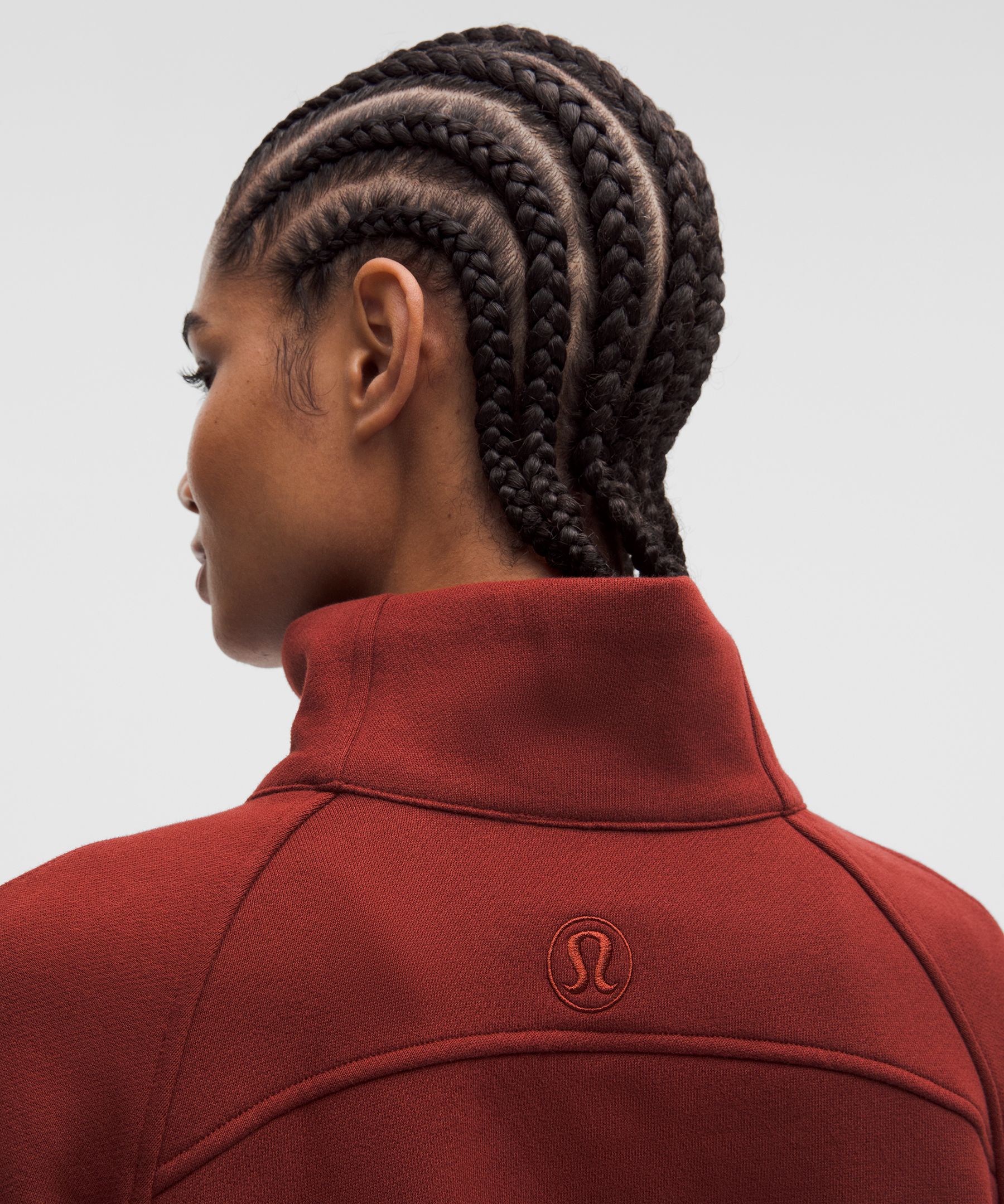 Lululemon Scuba Oversized Funnel-neck Half Zip