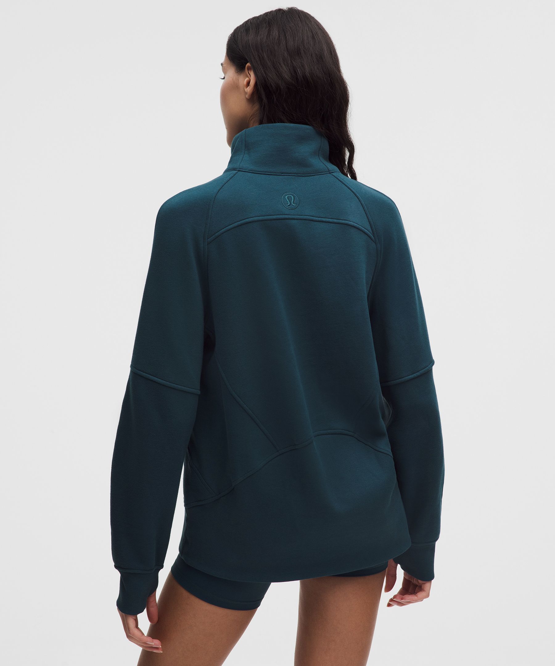 Lululemon Scuba Oversized Funnel-neck Half Zip