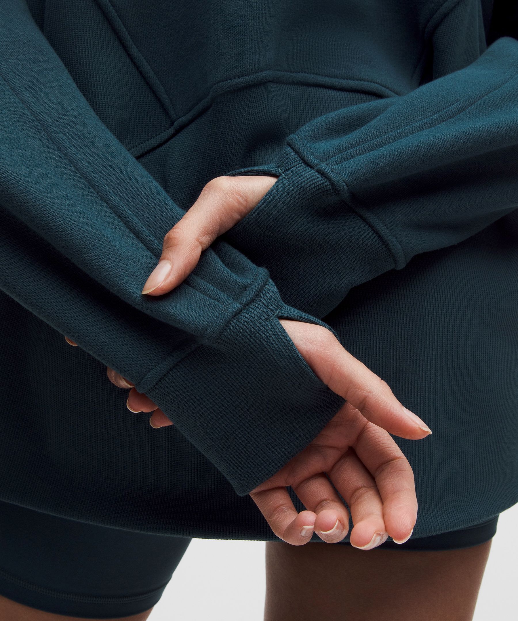 Lululemon Scuba Oversized Funnel-neck Half Zip