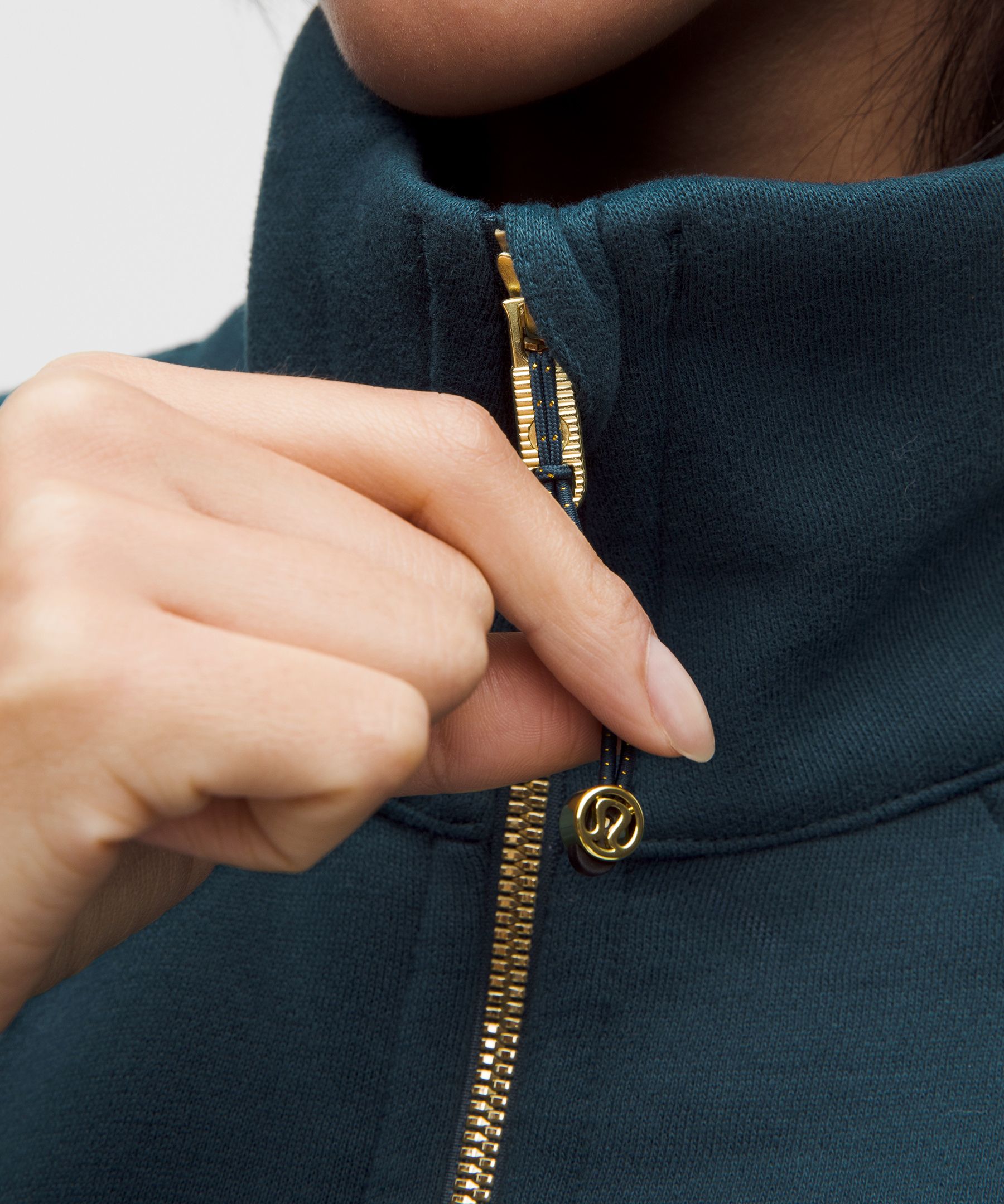 Lululemon Scuba Oversized Funnel-neck Half Zip