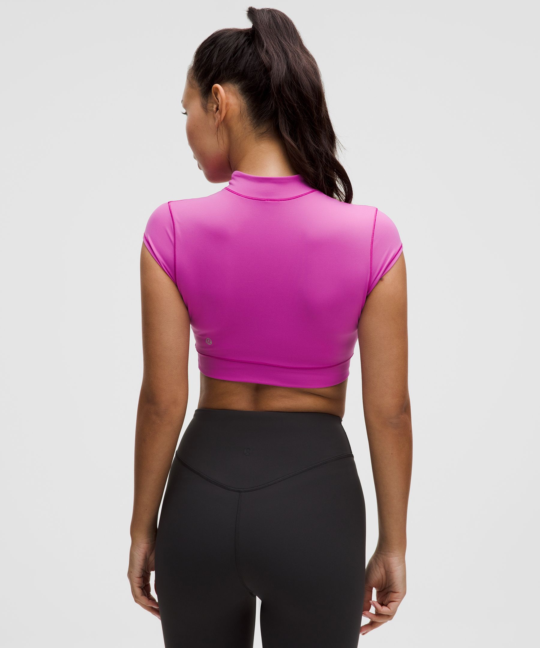 Wunder Train Super Cropped Short-Sleeve Shirt | Women's Short Sleeve Shirts & Tee's