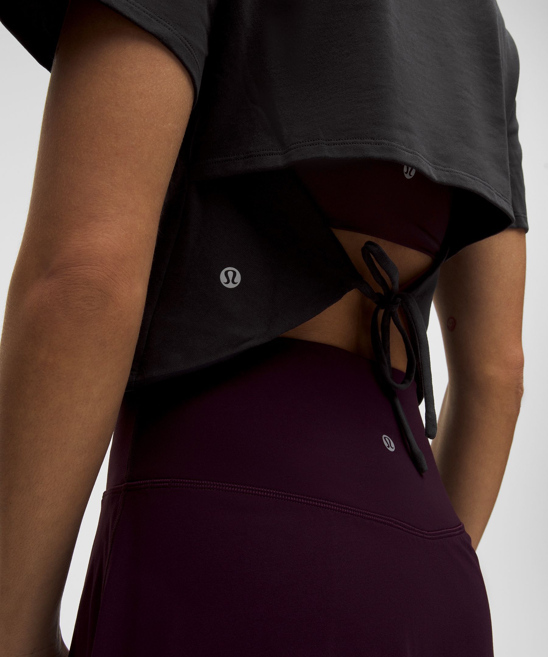 Lululemon Tie-hem Heavyweight Cotton T-shirt