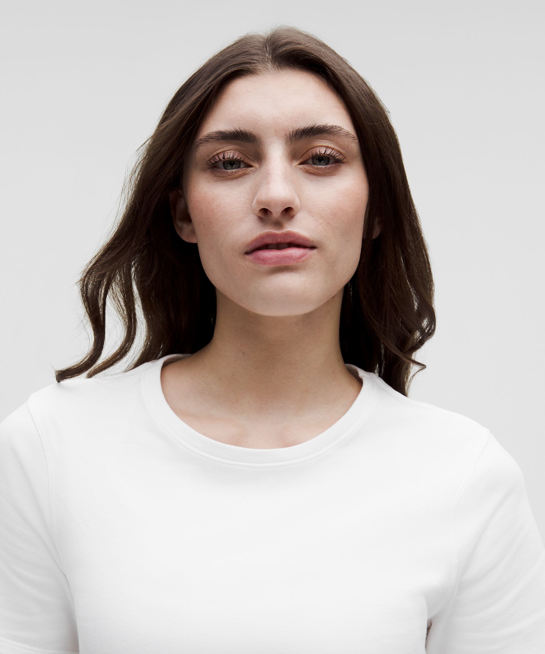 Tie-Hem Heavyweight Cotton T-Shirt