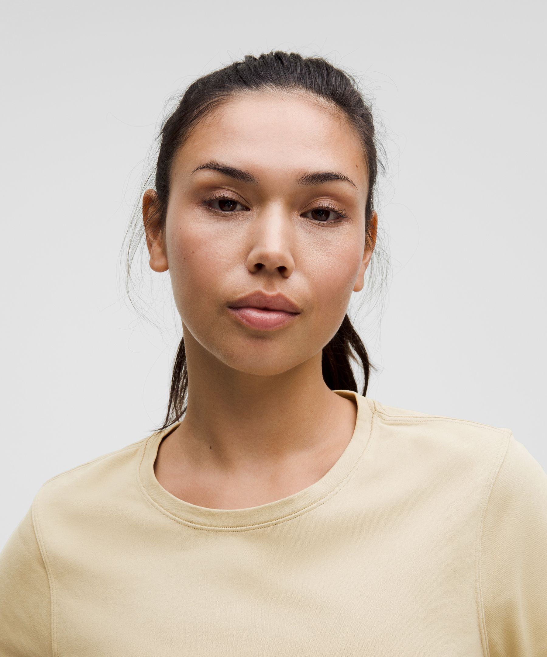 Lululemon Tie-hem Heavyweight Cotton T-shirt