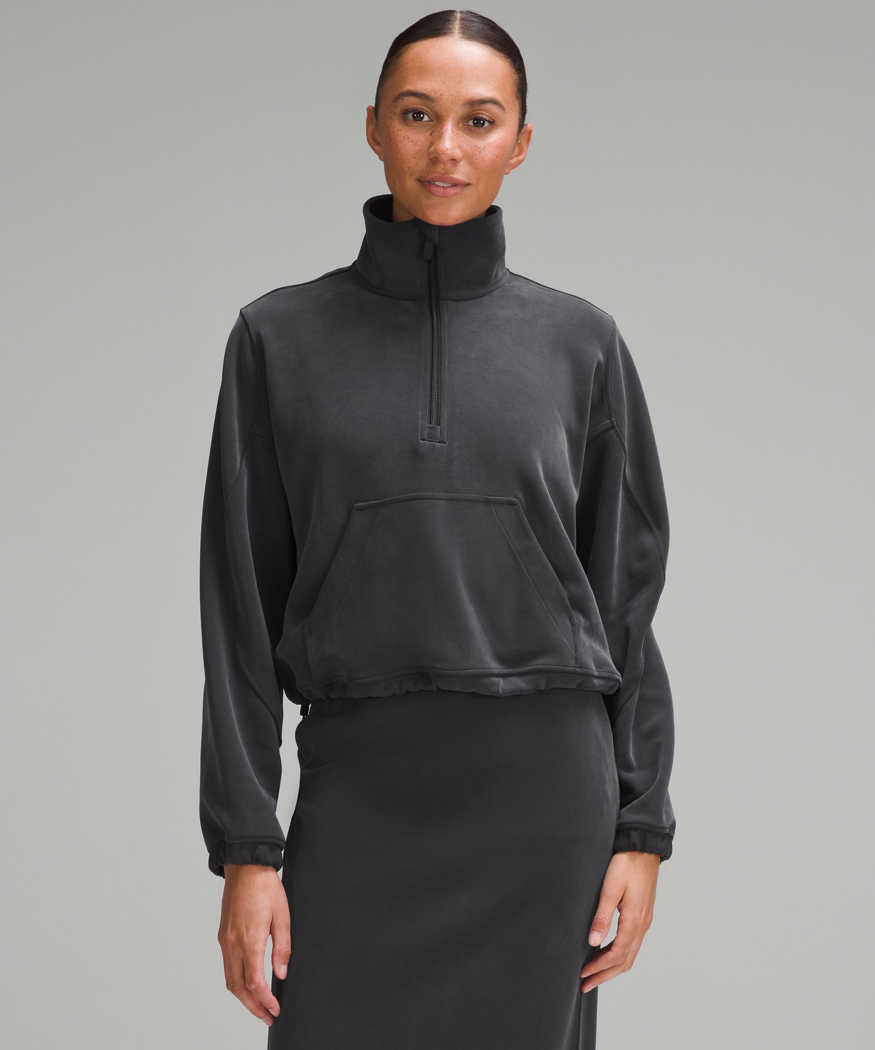 Brushed Softstreme Half Zip | Women's Hoodies & Sweatshirts