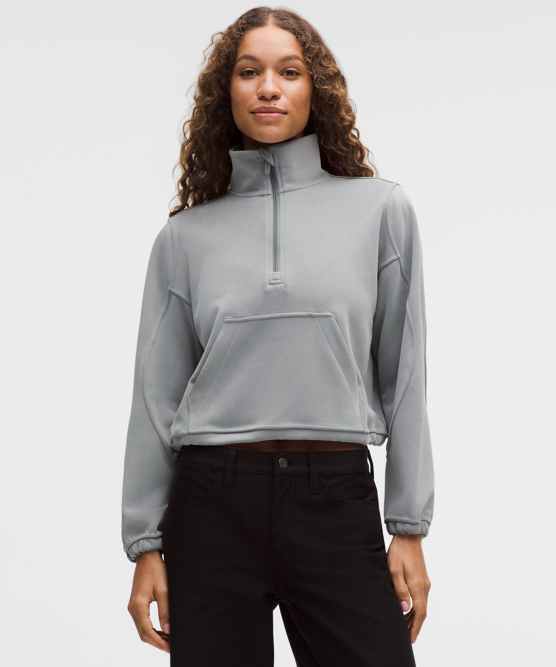 起毛加工Softstreme ハーフジップ | パーカー＆トレーナー | Lululemon JP