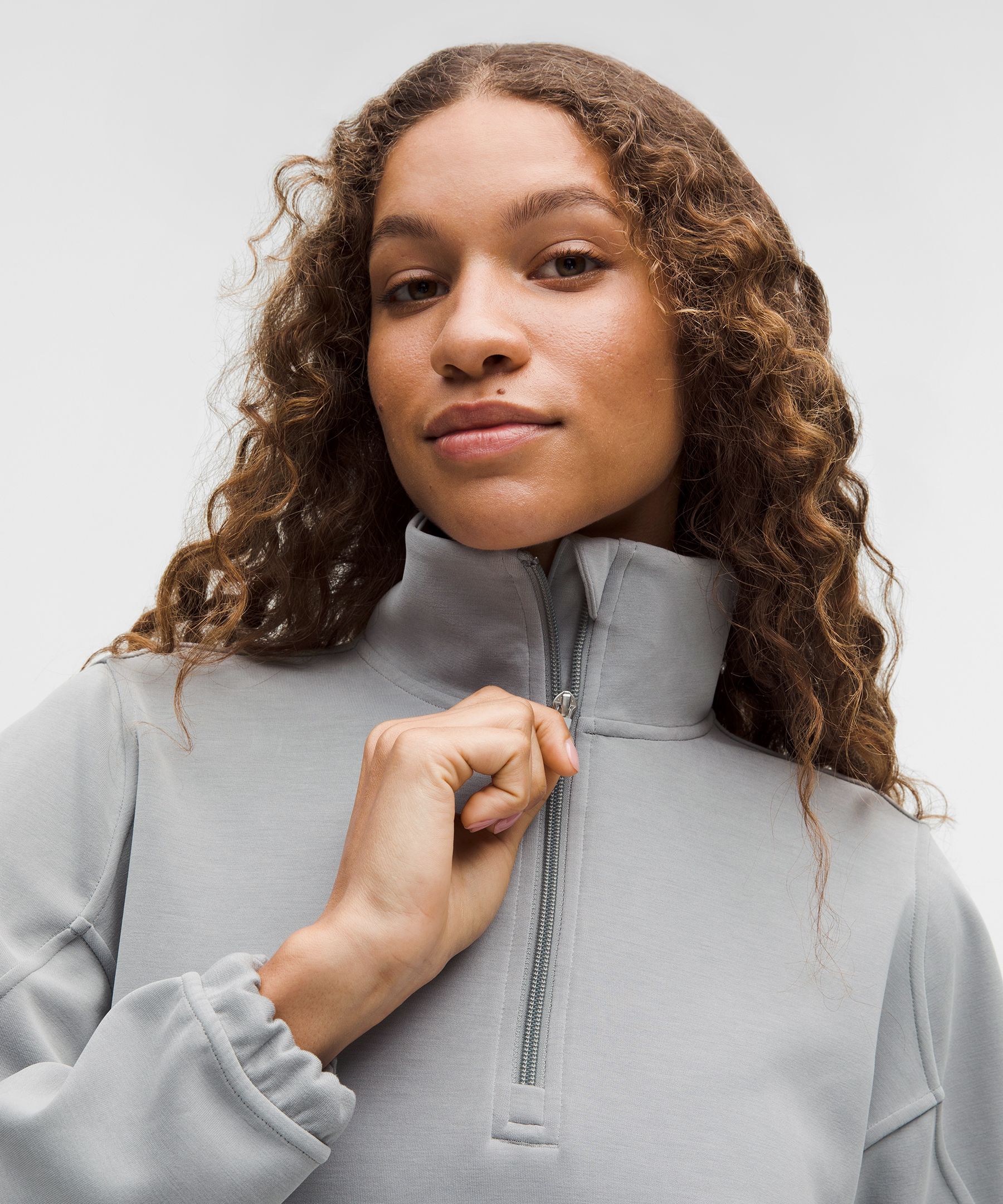 起毛加工Softstreme ハーフジップ | パーカー＆トレーナー | Lululemon JP