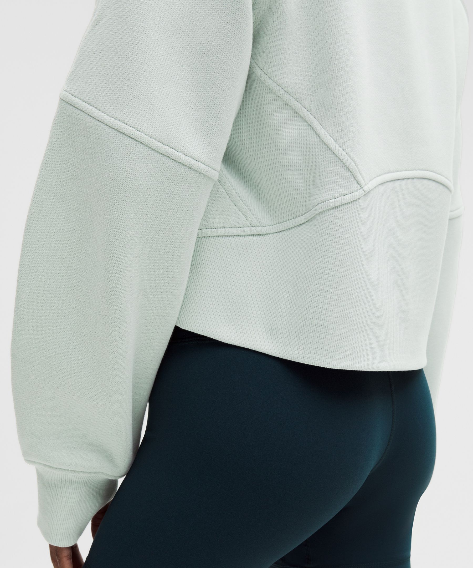 Scuba オーバーサイズ ファネルネックハーフジップ | パーカー