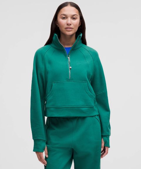 Lululemon Scuba Oversized Funnel-Neck Half Zip