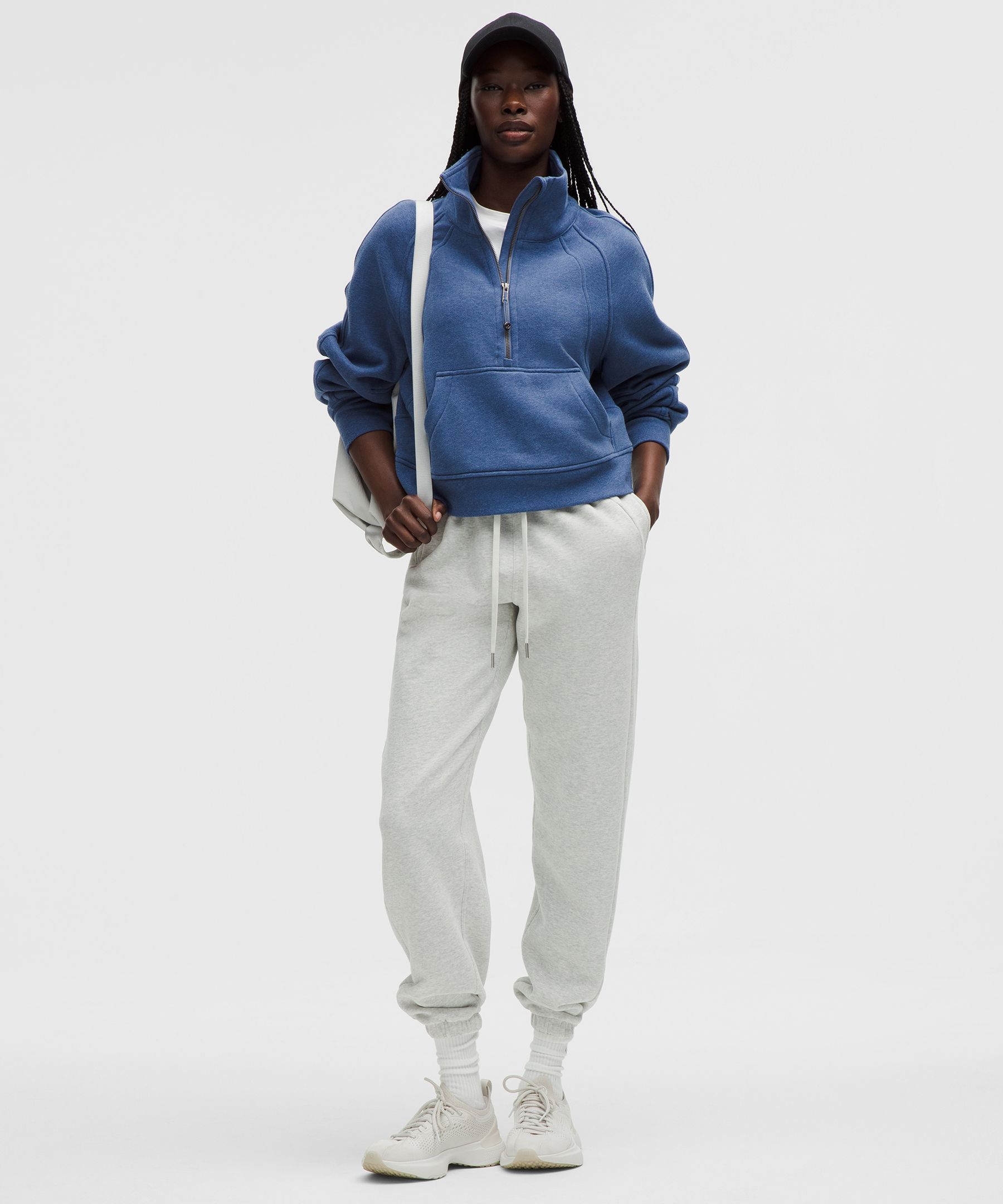 Scuba オーバーサイズ ファネルネックハーフジップ | パーカー